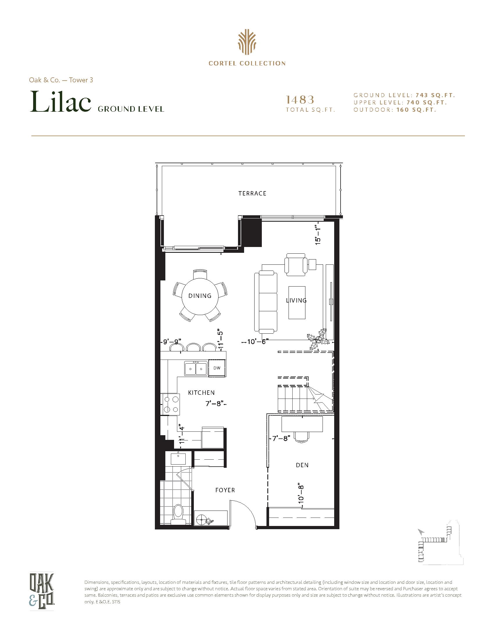 Lilac floor plan
