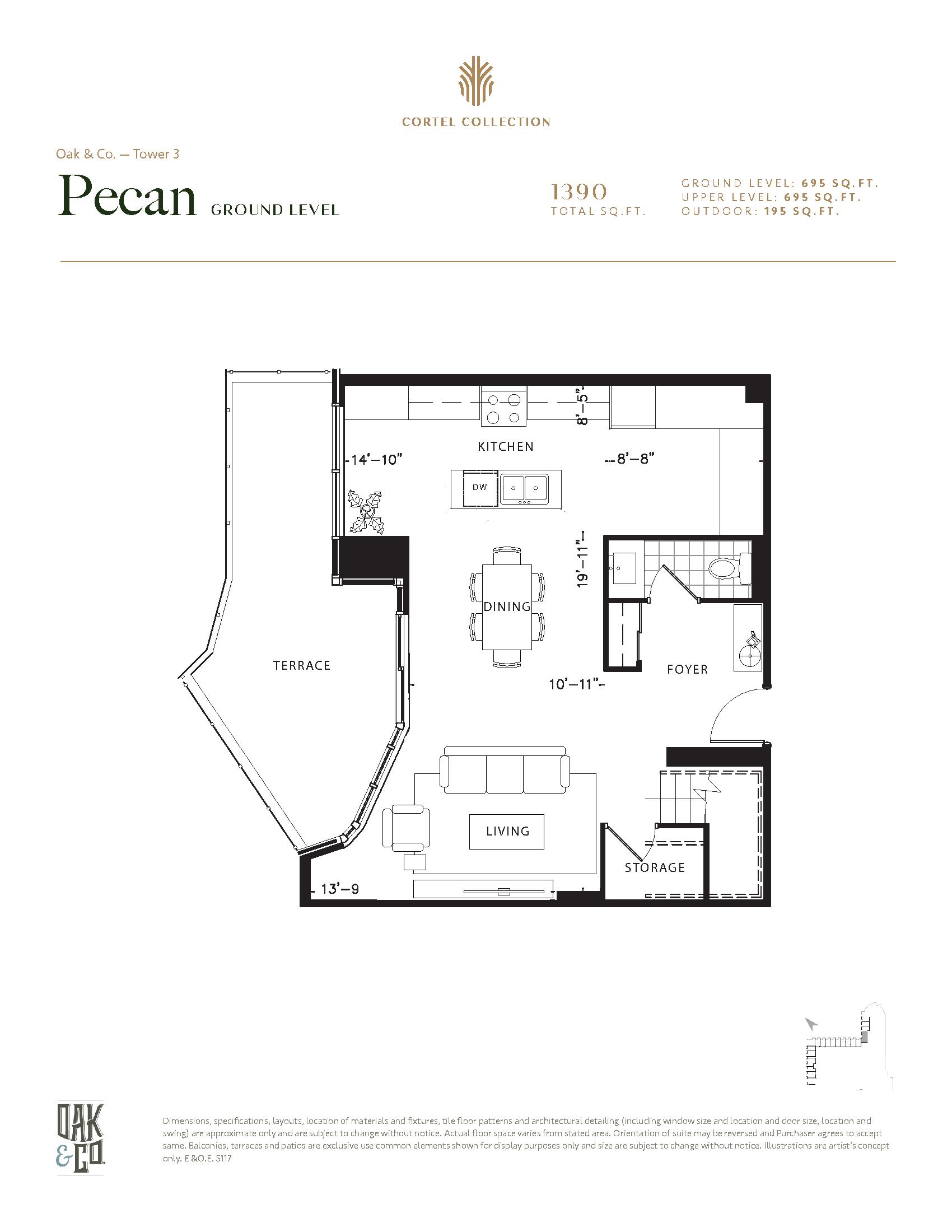 Pecan floor plan