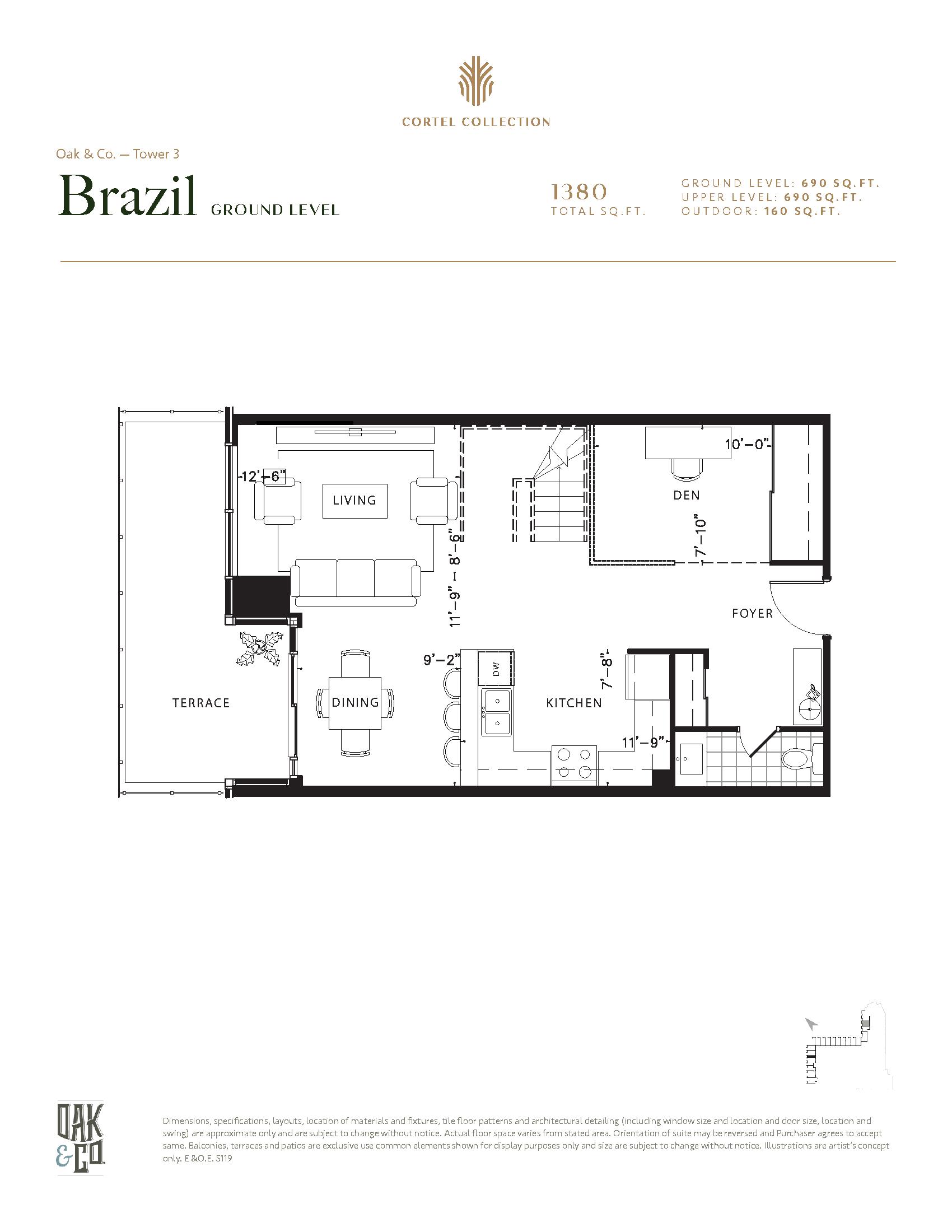 Brazil floor plan