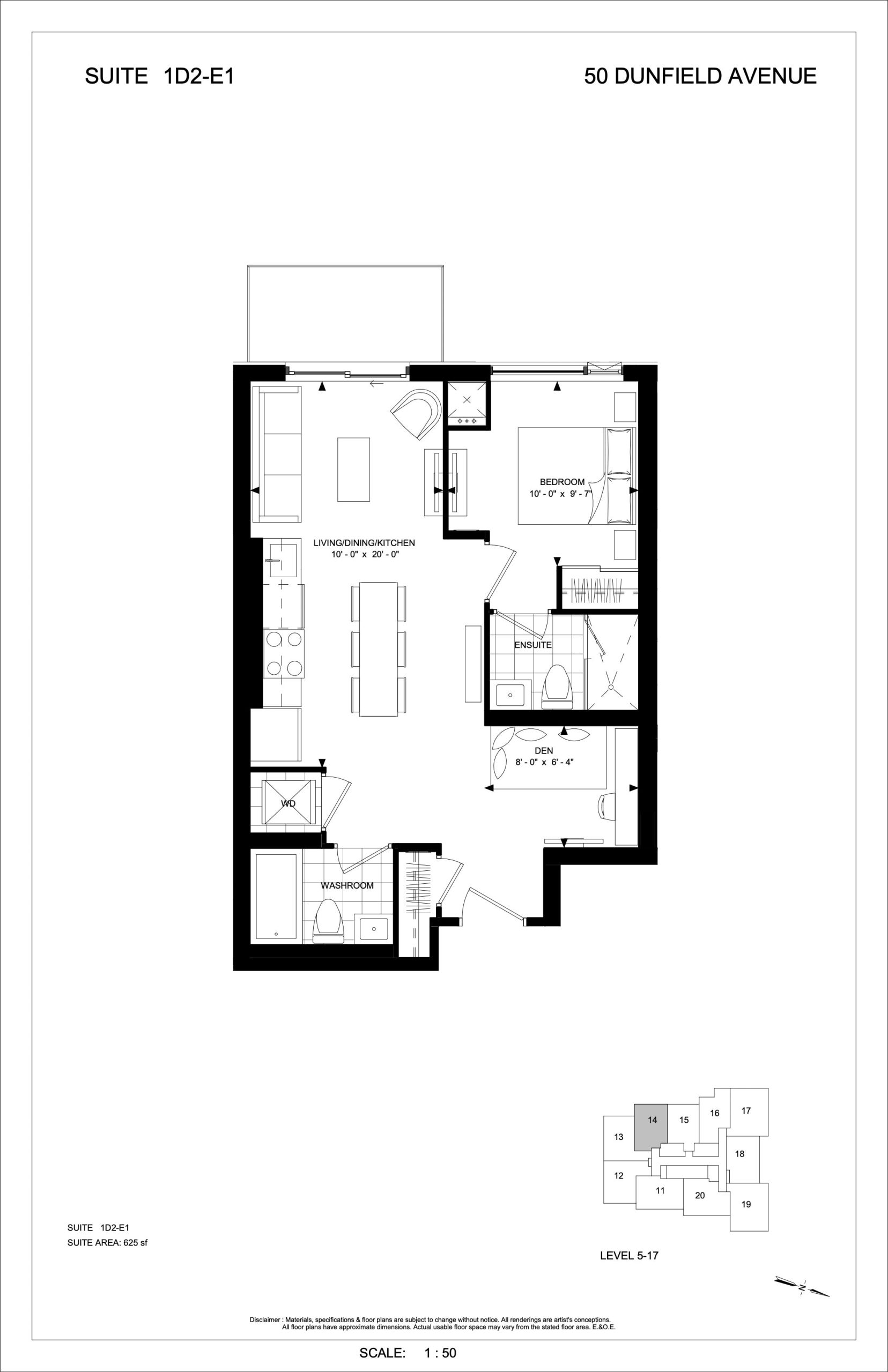 1D2-E1 floor plan