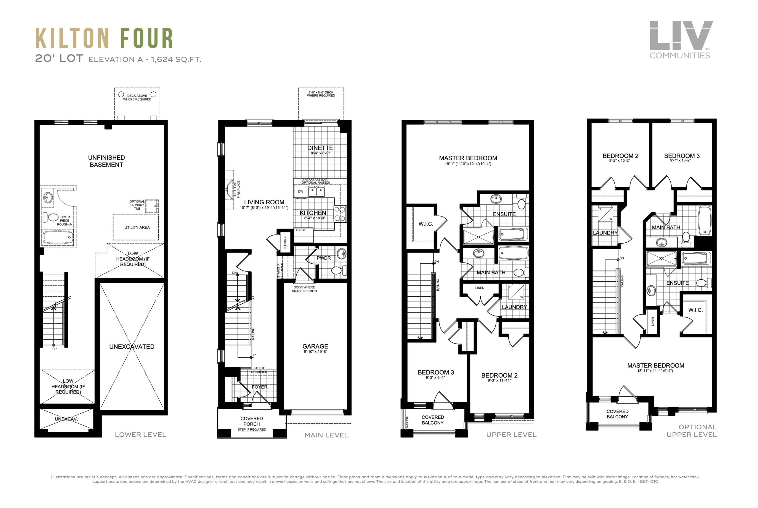 Kilton Four floor plan