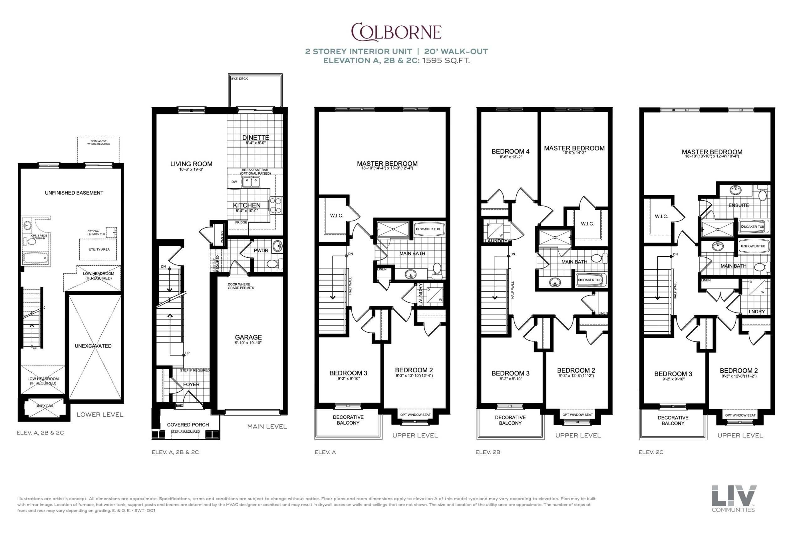 Colborne floor plan