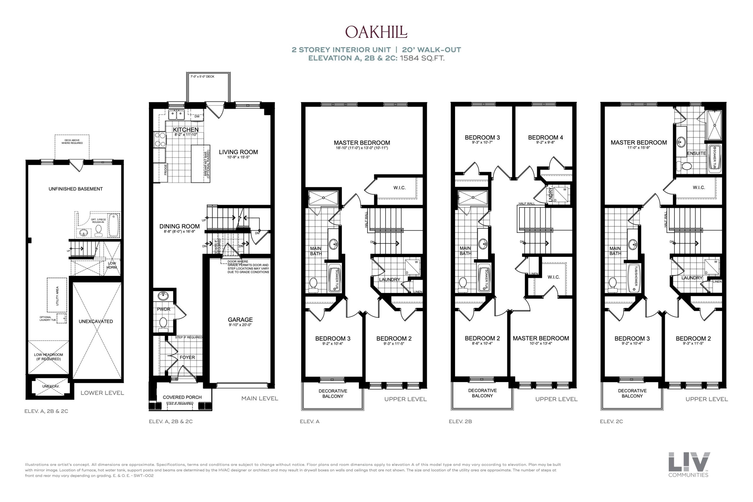 Oakhill floor plan