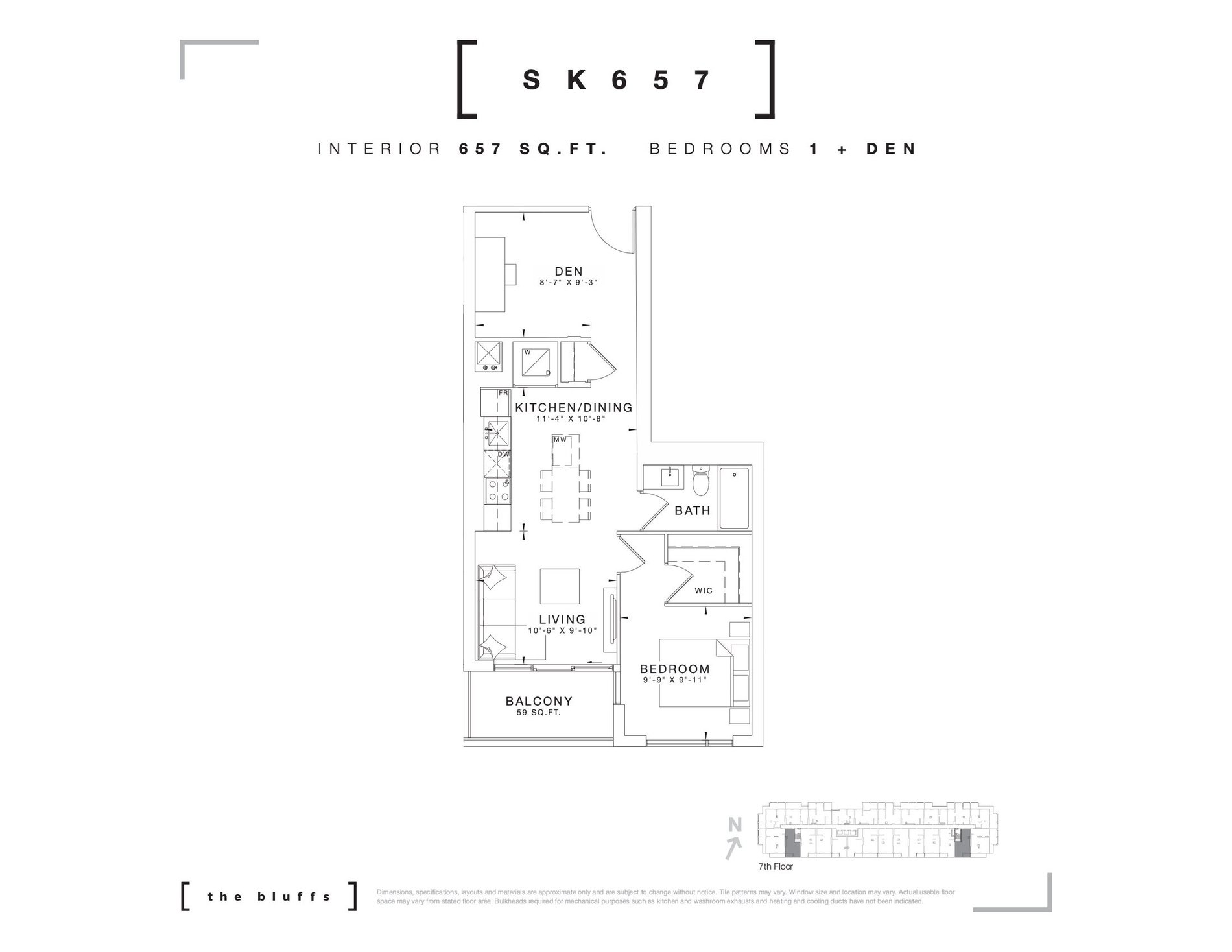 SK657 #717 floor plan