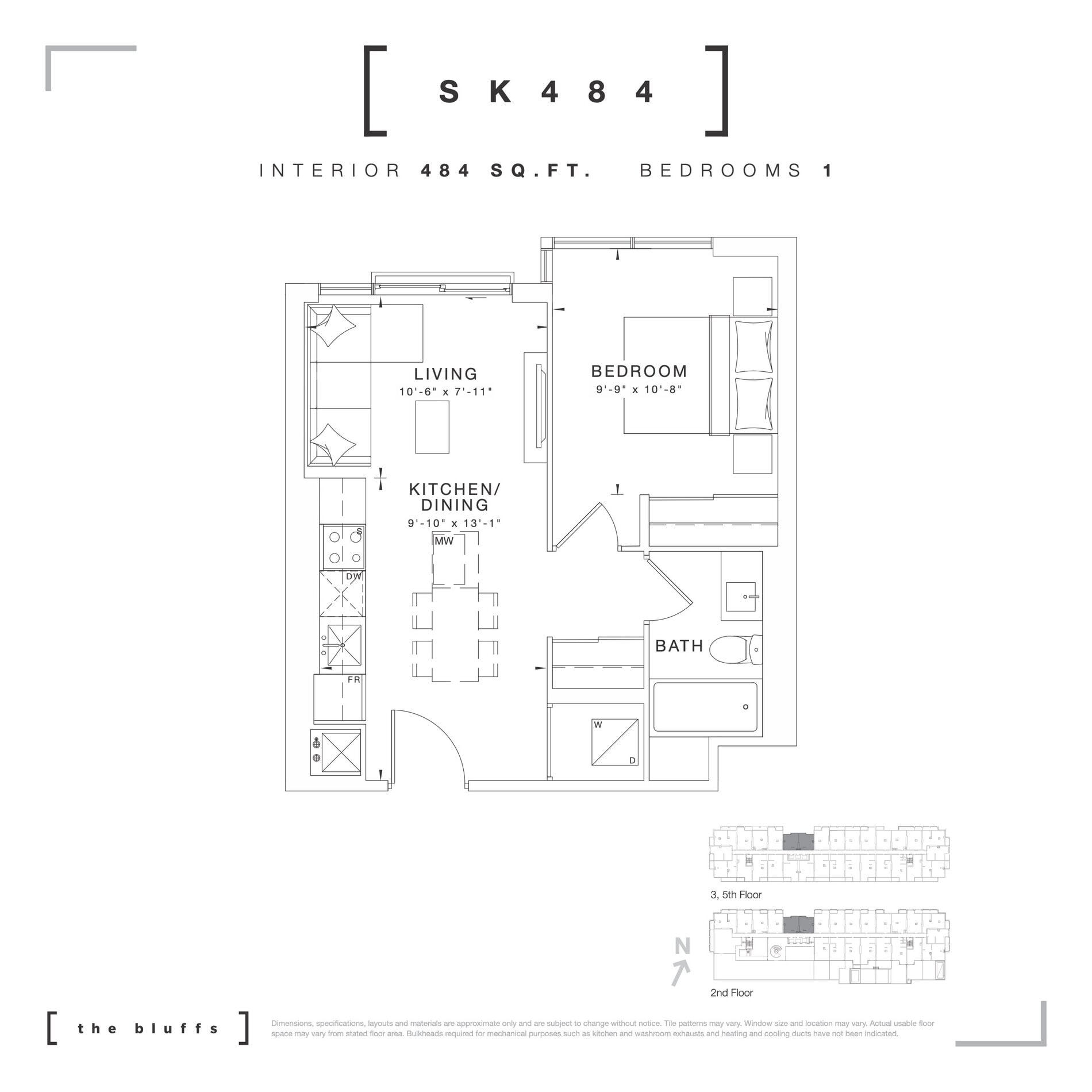 SK484 floor plan