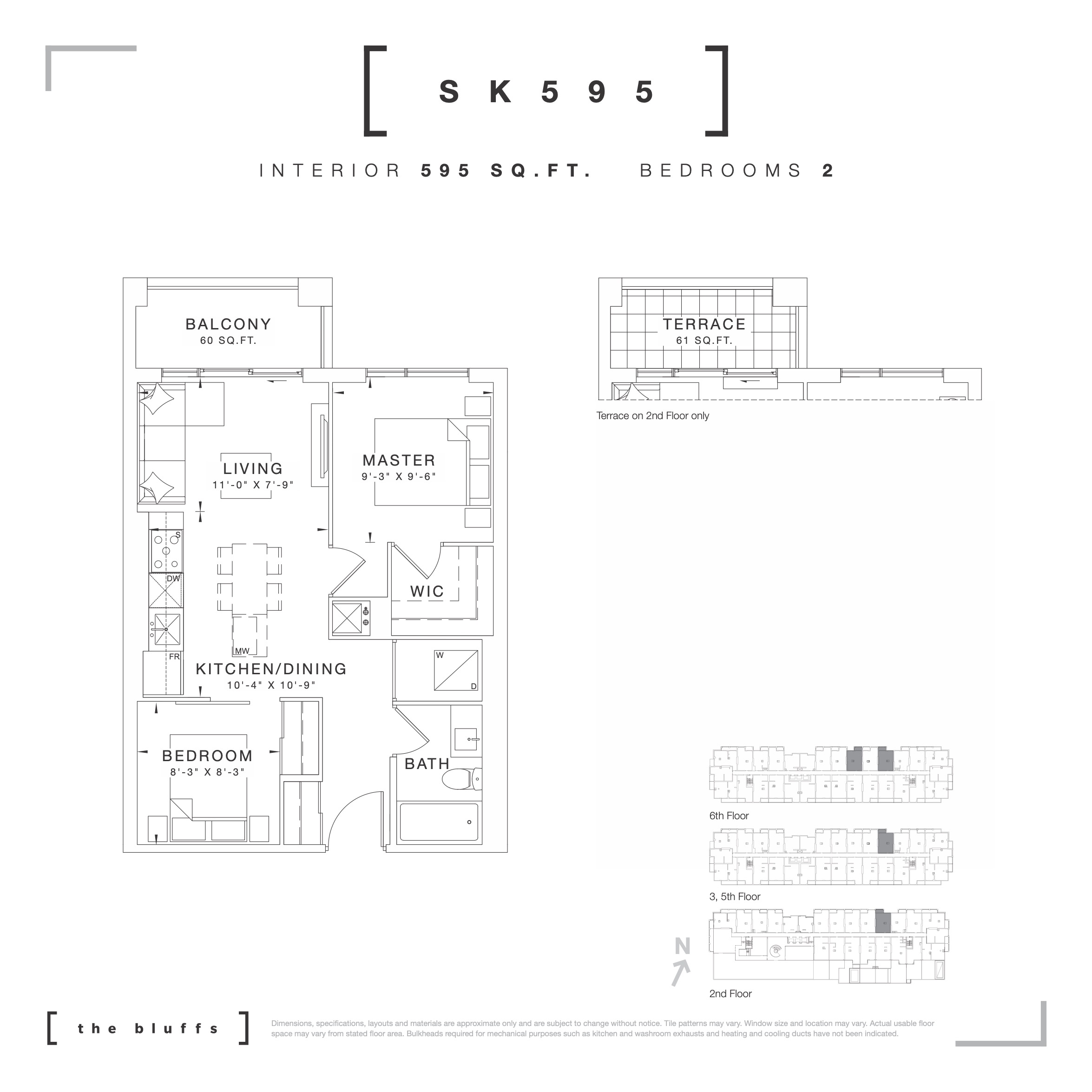 SK595 floor plan