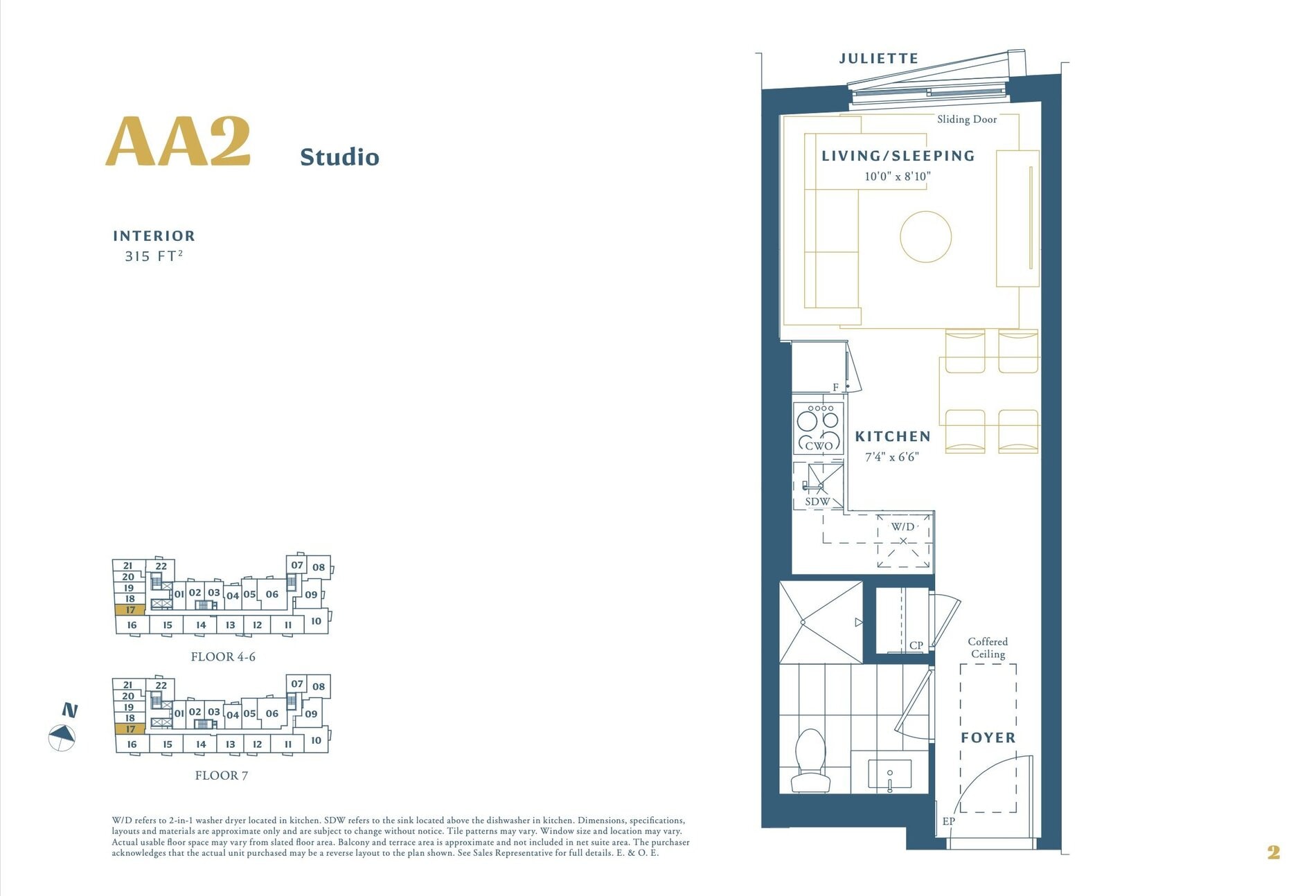 AA2 floor plan