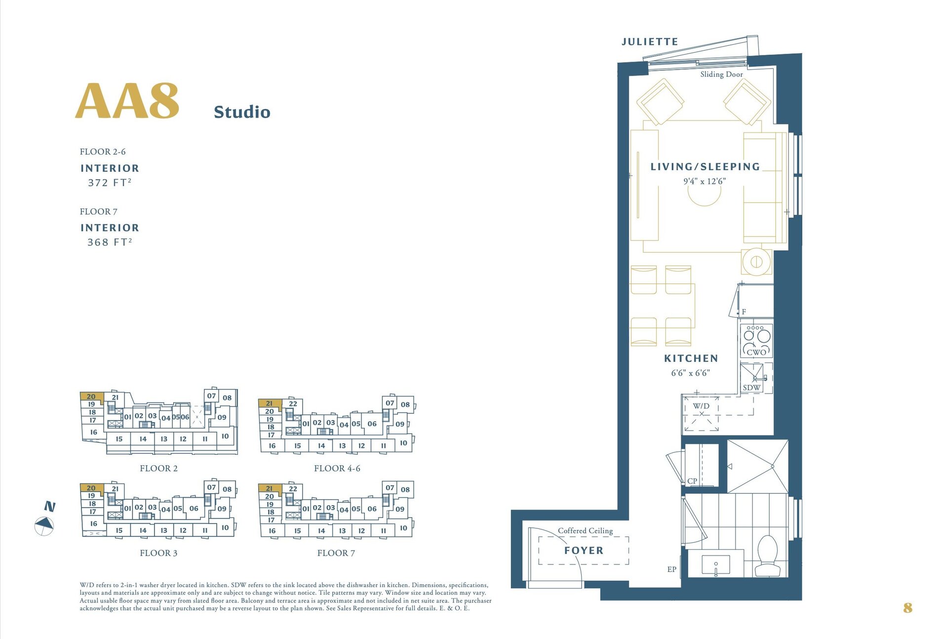 AA8 floor plan