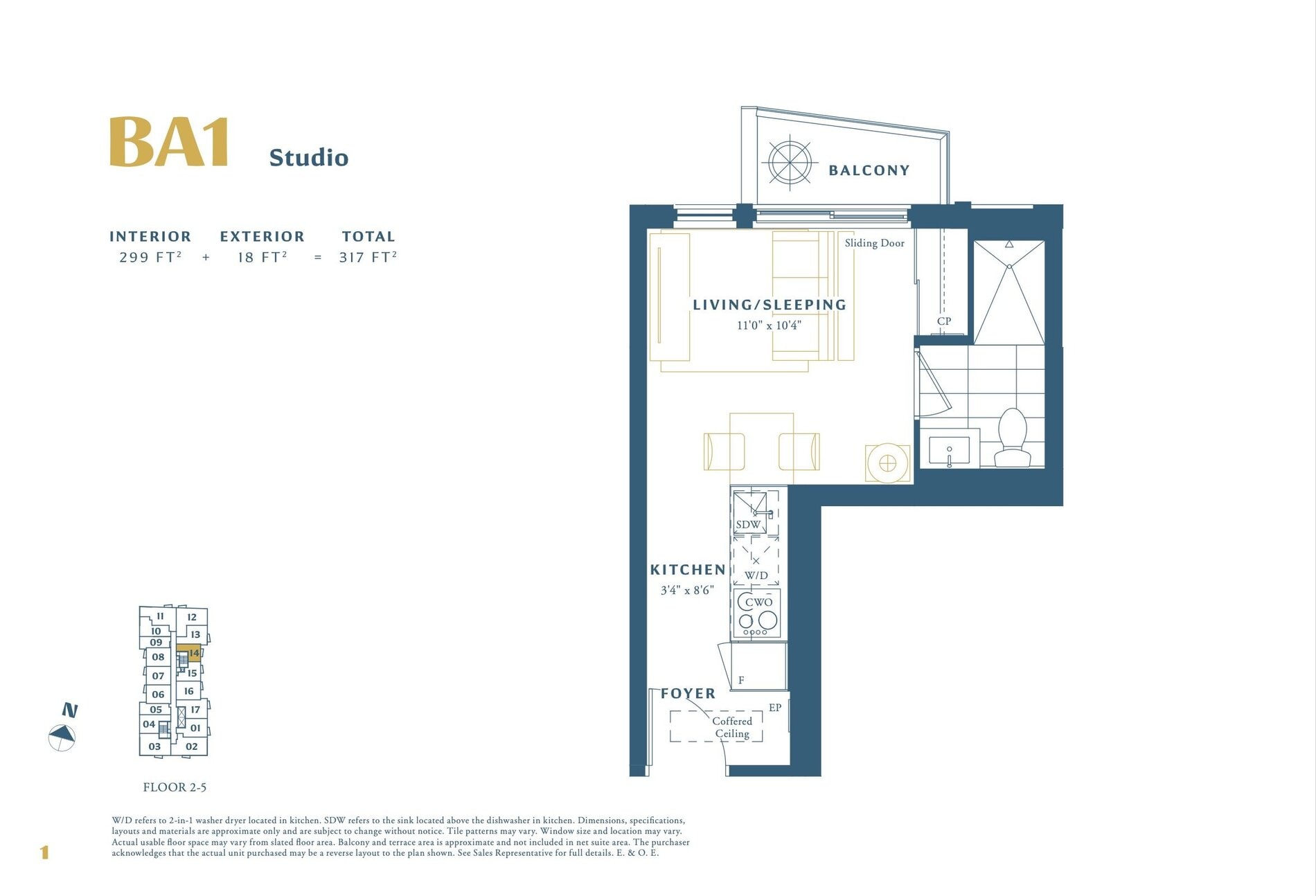 BA1 floor plan