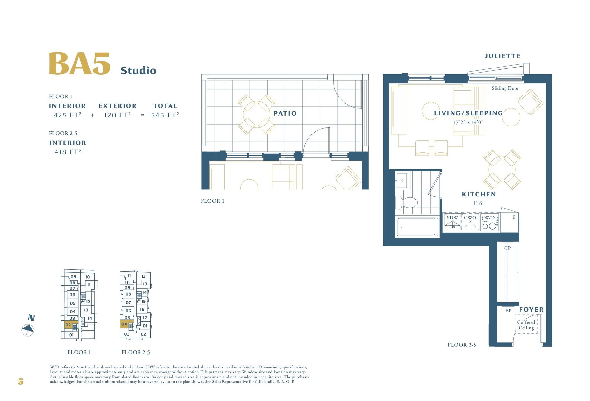BA5 floor plan