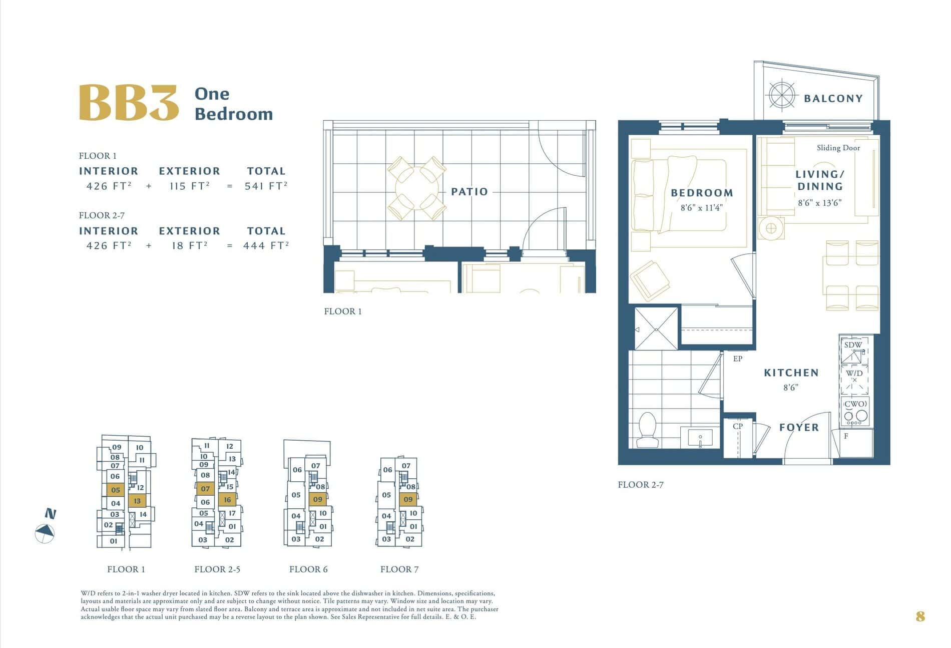 BB3 floor plan