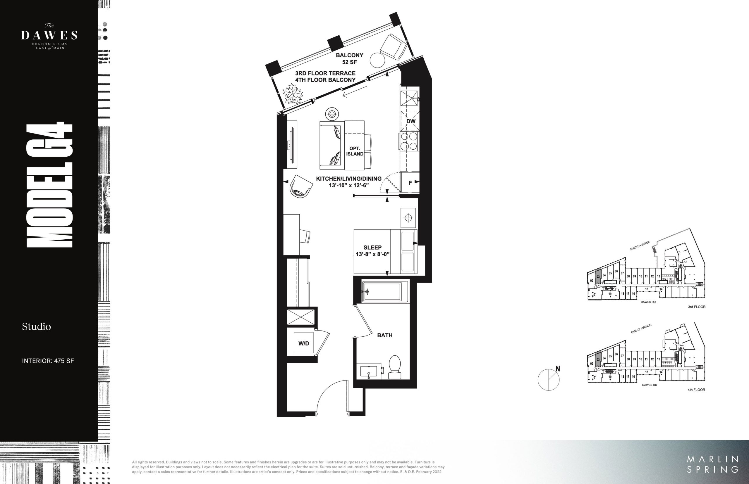 Model G4 floor plan