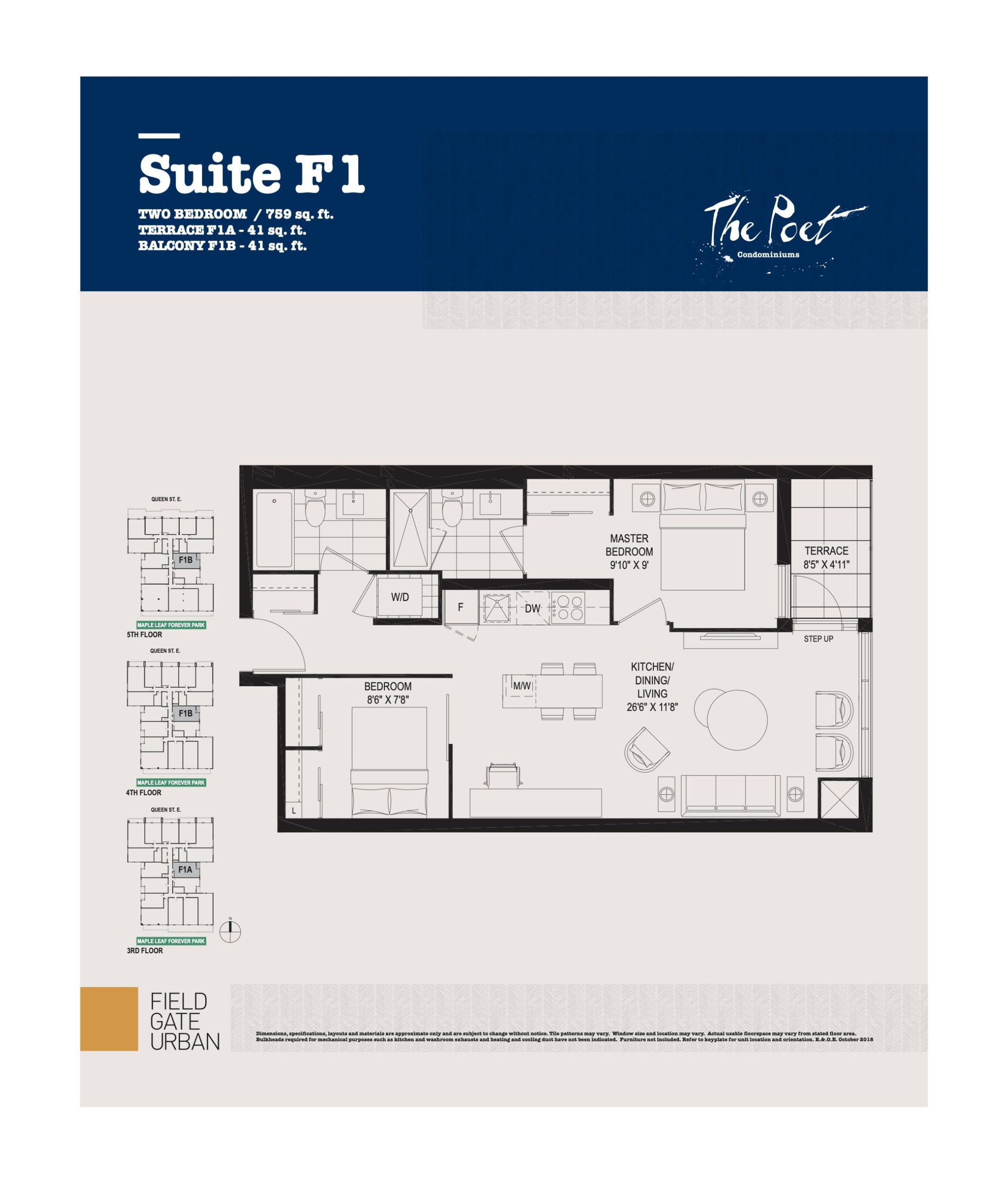 F1 floor plan