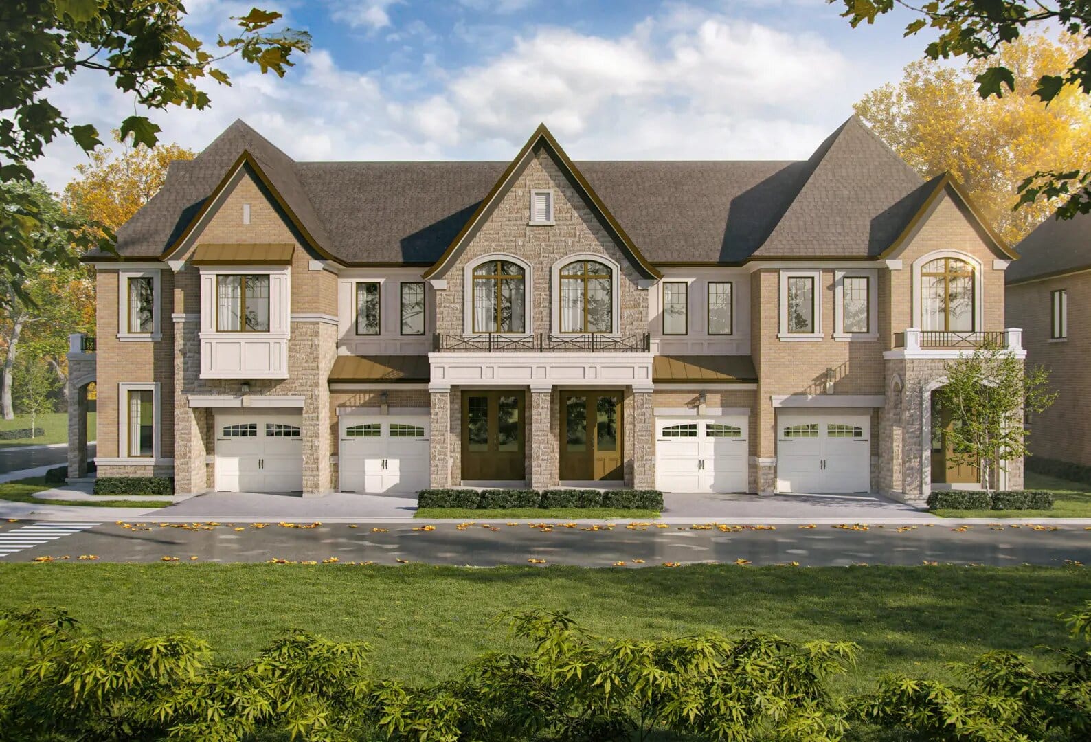 The Townmanors of Brownsville in Schomberg — rendering 2