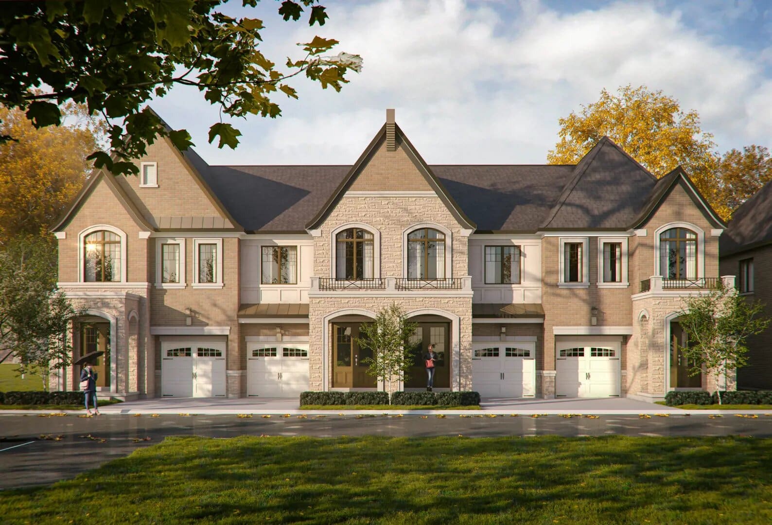 The Townmanors of Brownsville in Schomberg — rendering 3