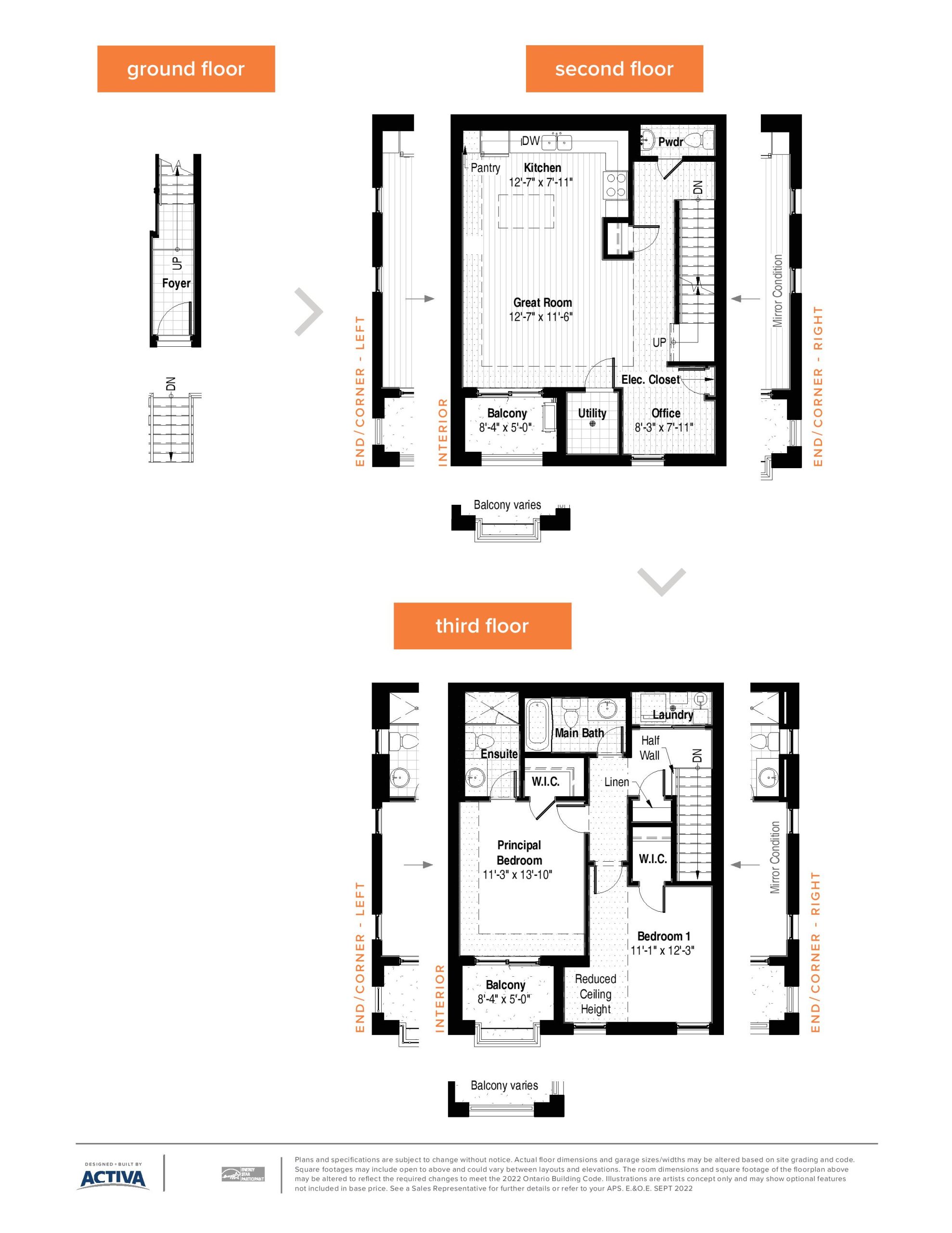 The Asher floor plan
