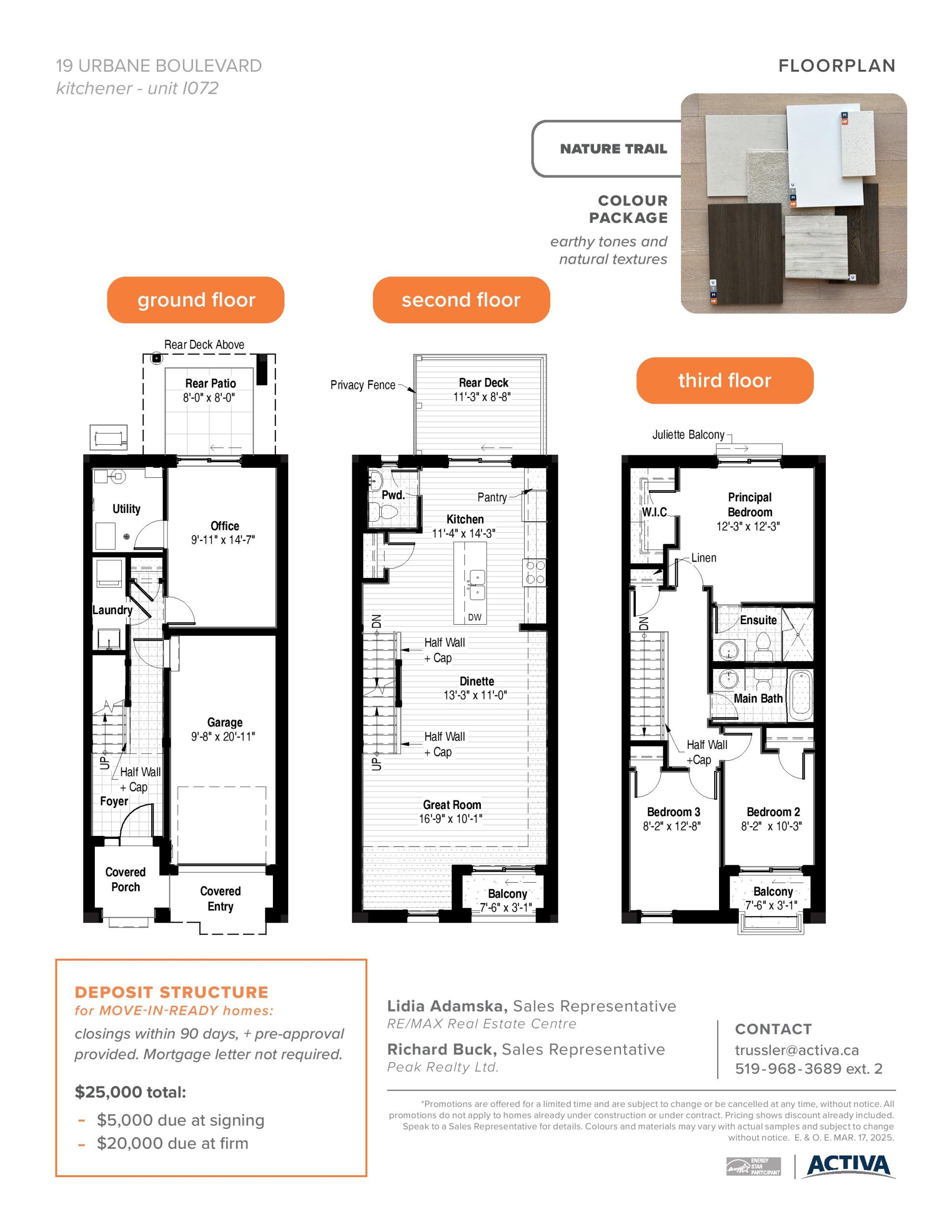 The Berklee (Unit I072) floor plan
