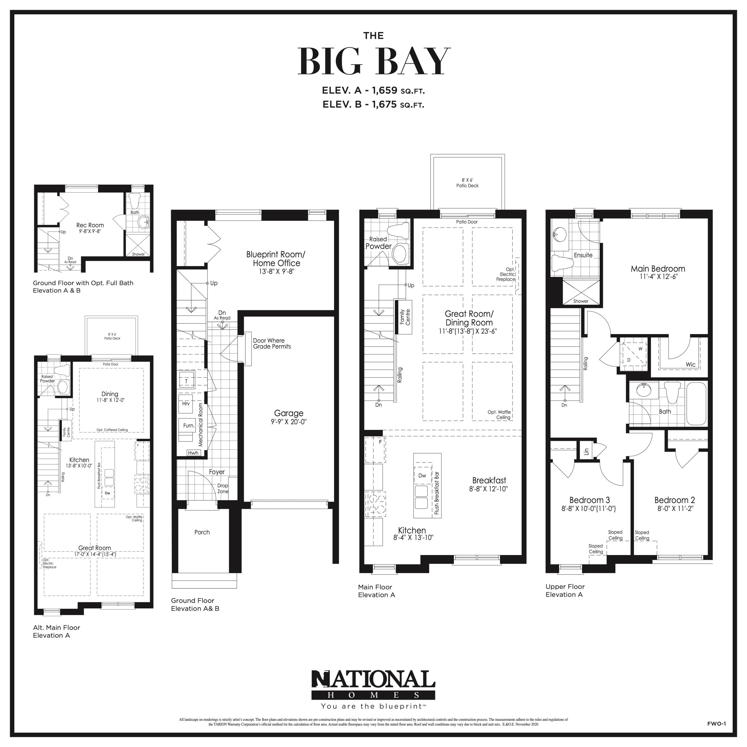 Big Bay floor plan