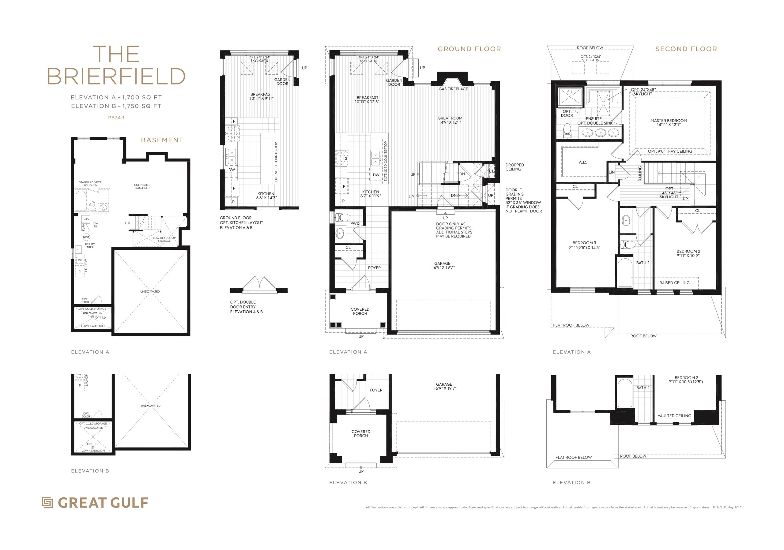 The Brierfield (PB34-1) floor plan