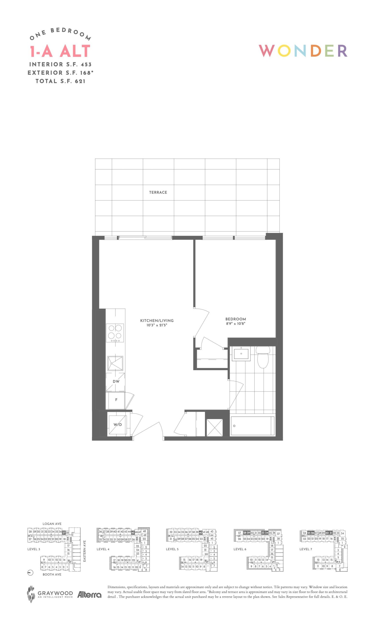 1-A Alt floor plan