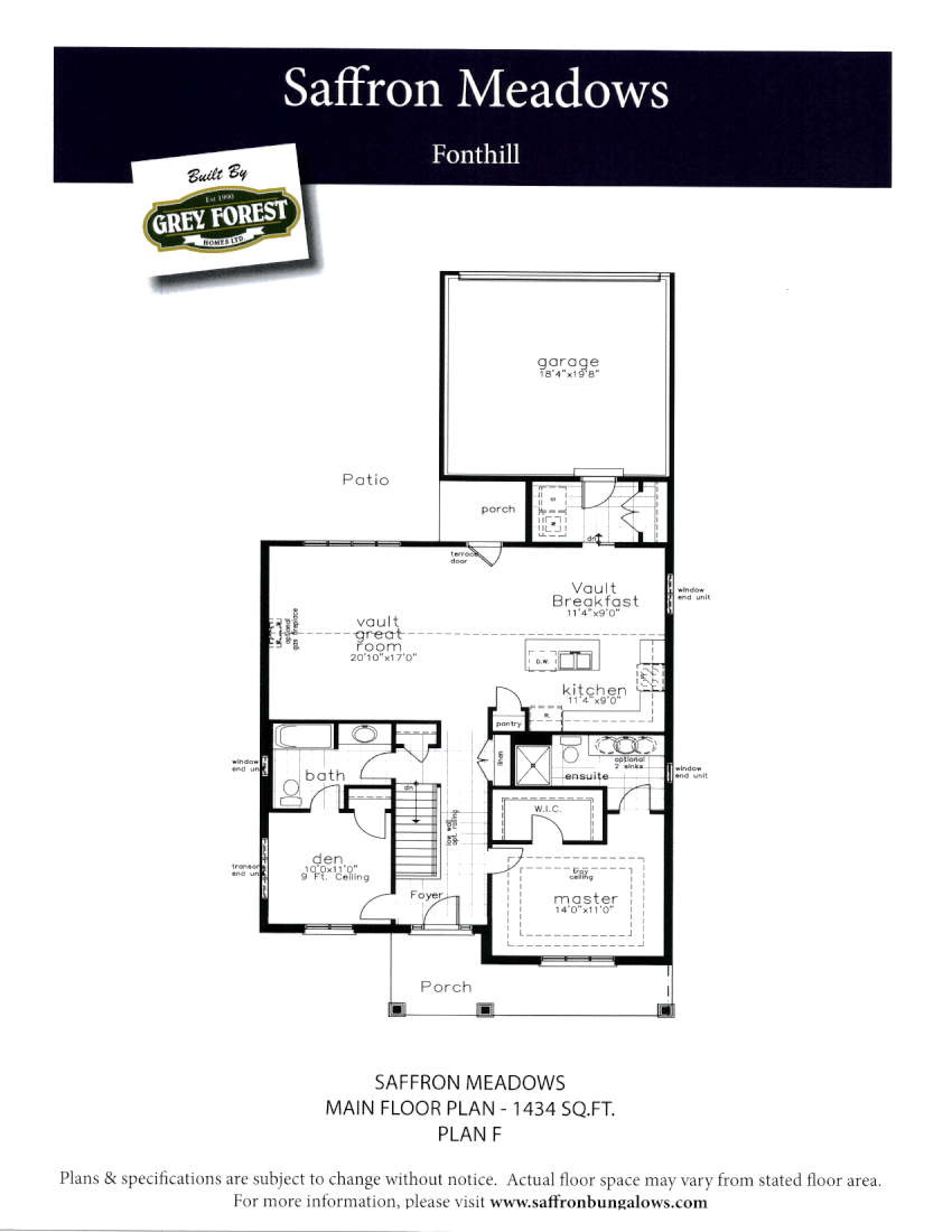 Plan F floor plan