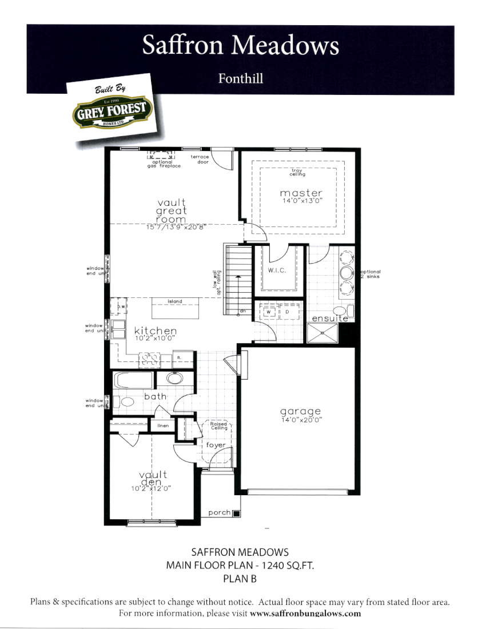 Plan B floor plan