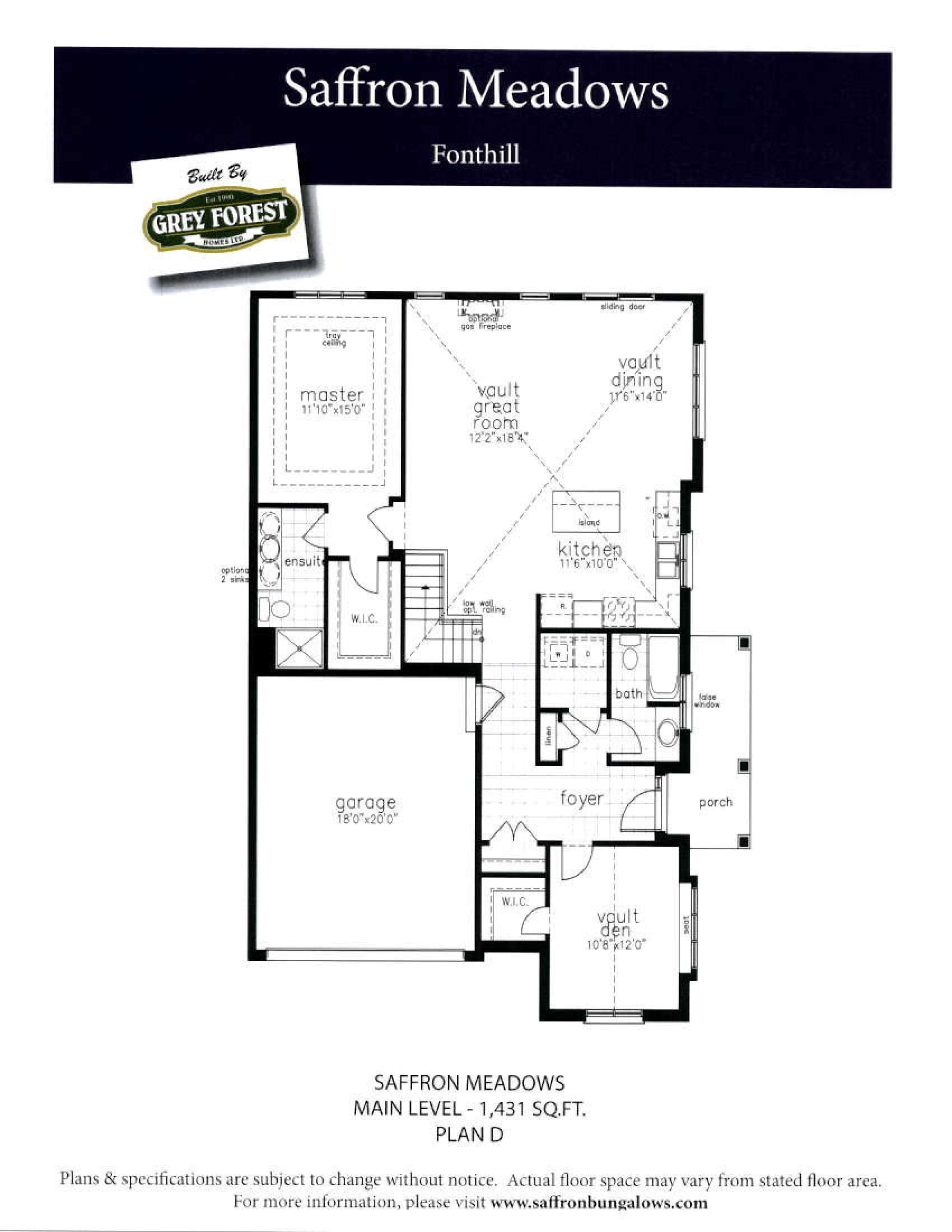 Plan D floor plan