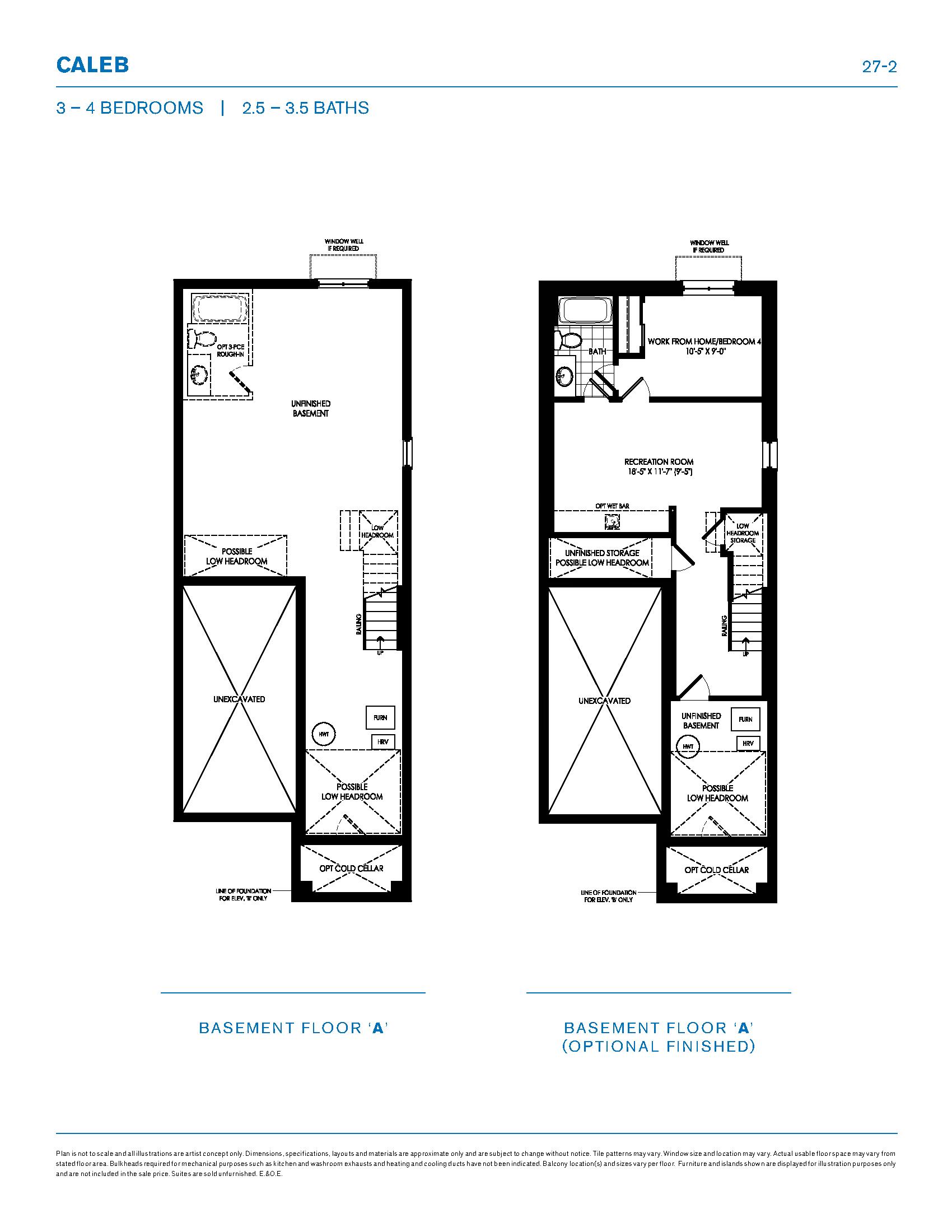 Caleb floor plan