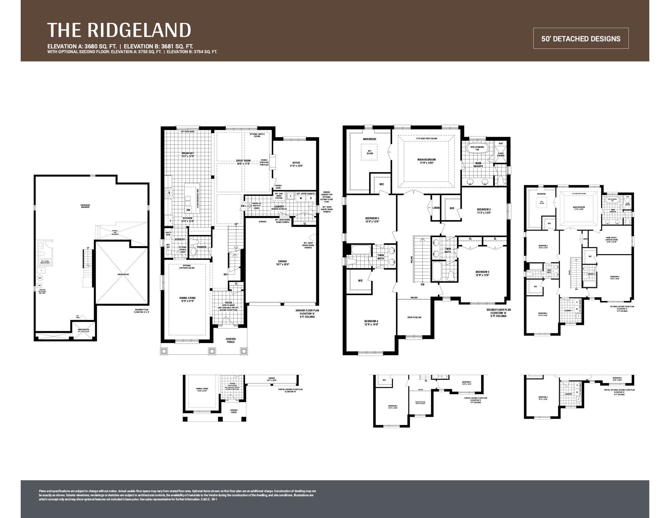 The Ridgeland floor plan