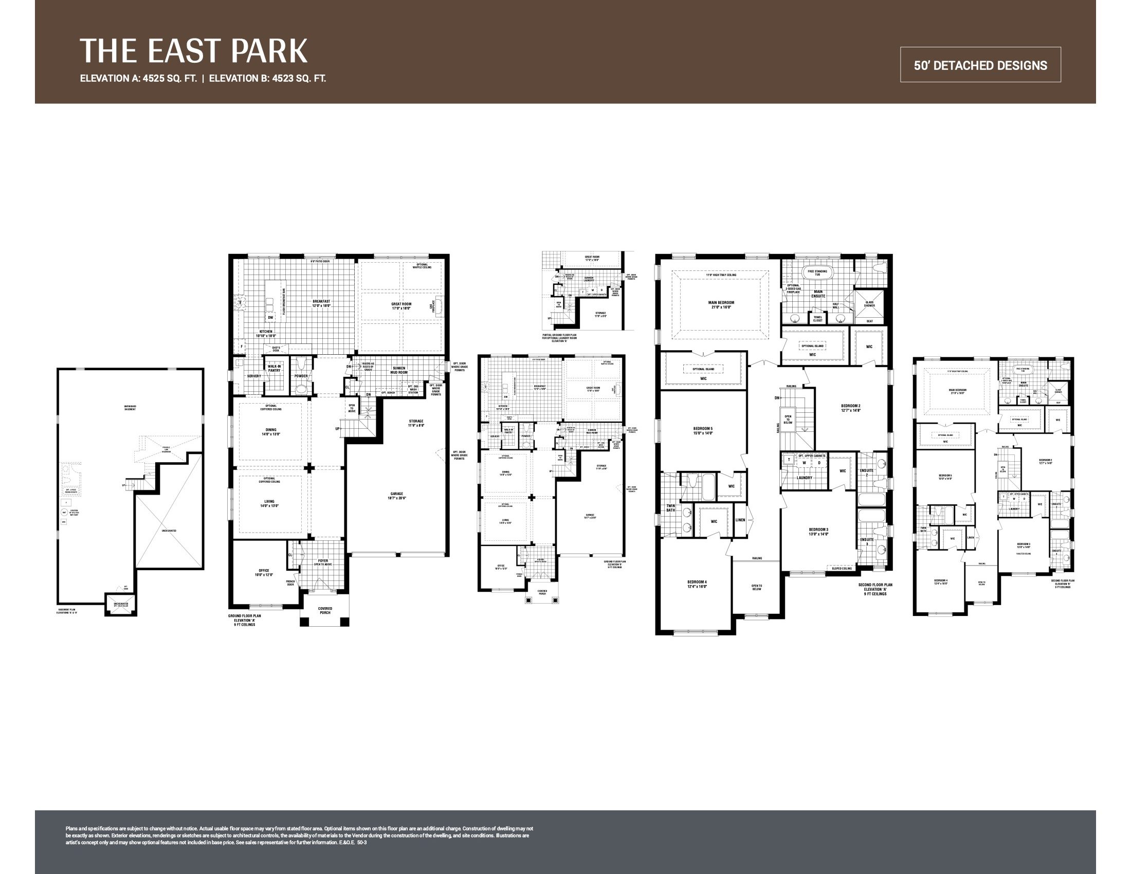 The East Park floor plan