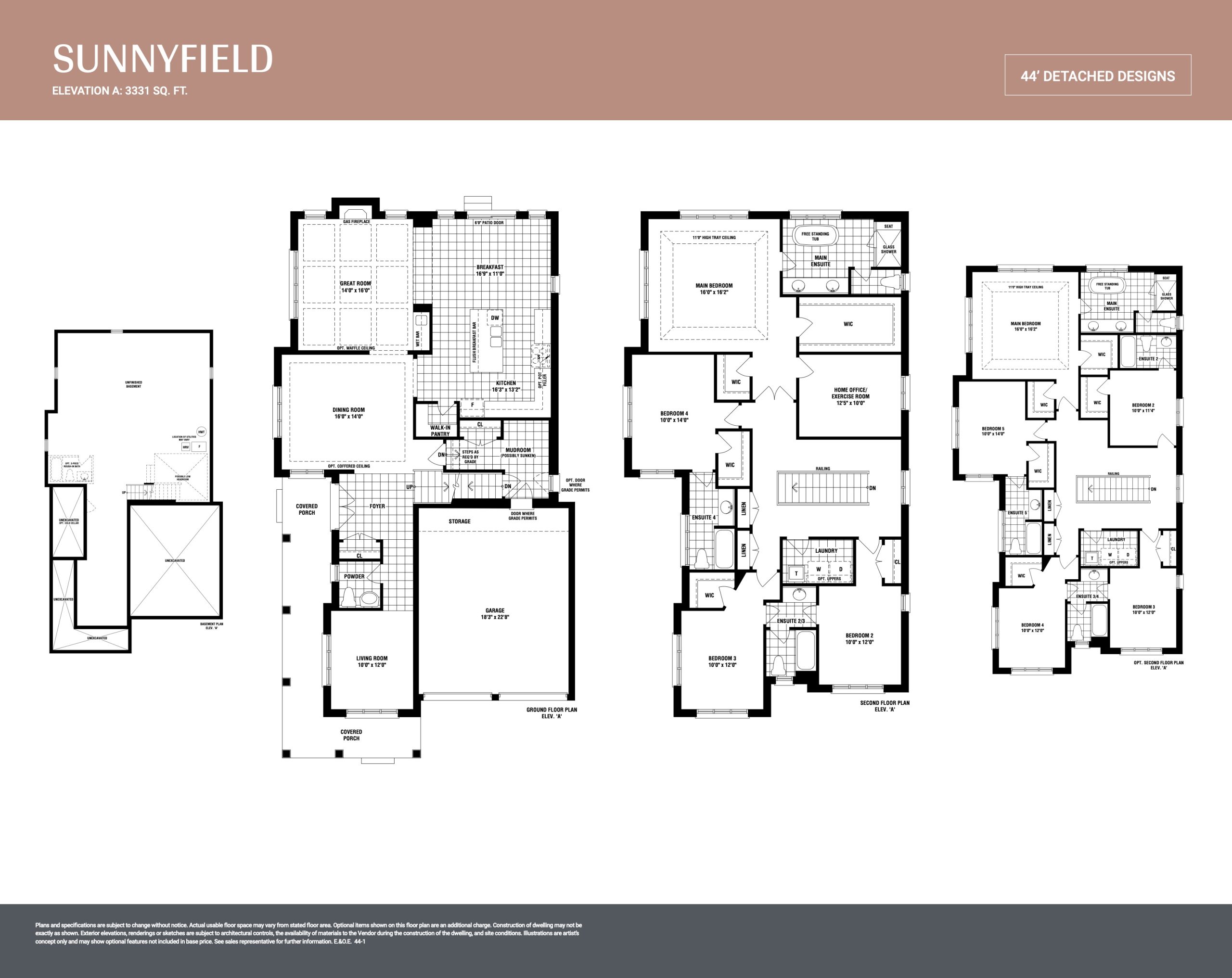 Sunnyfield floor plan