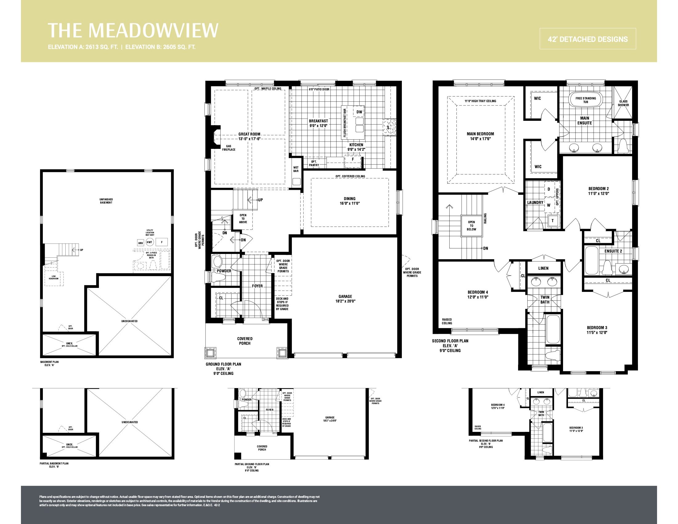 The Meadowview floor plan
