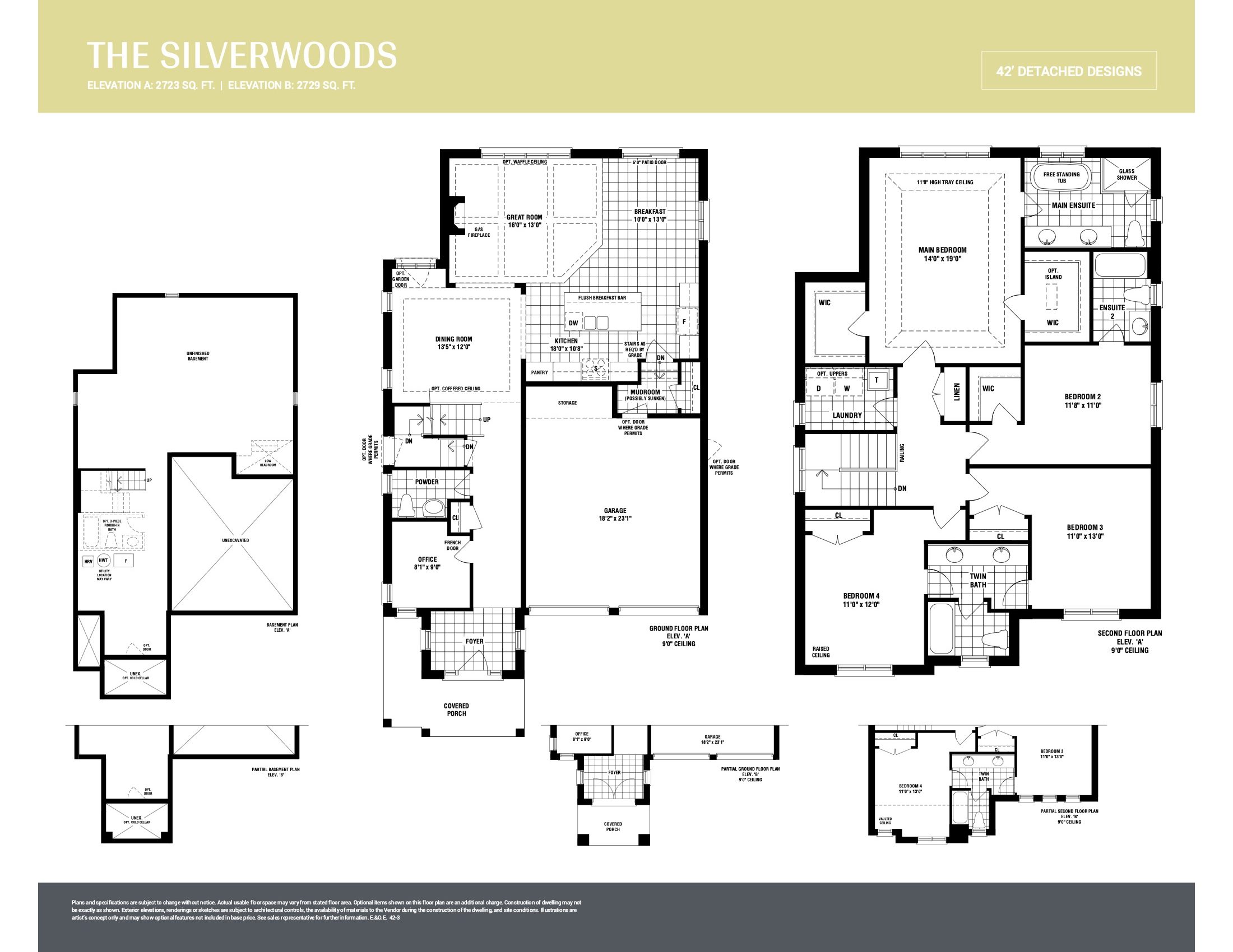 The Silverwoods floor plan