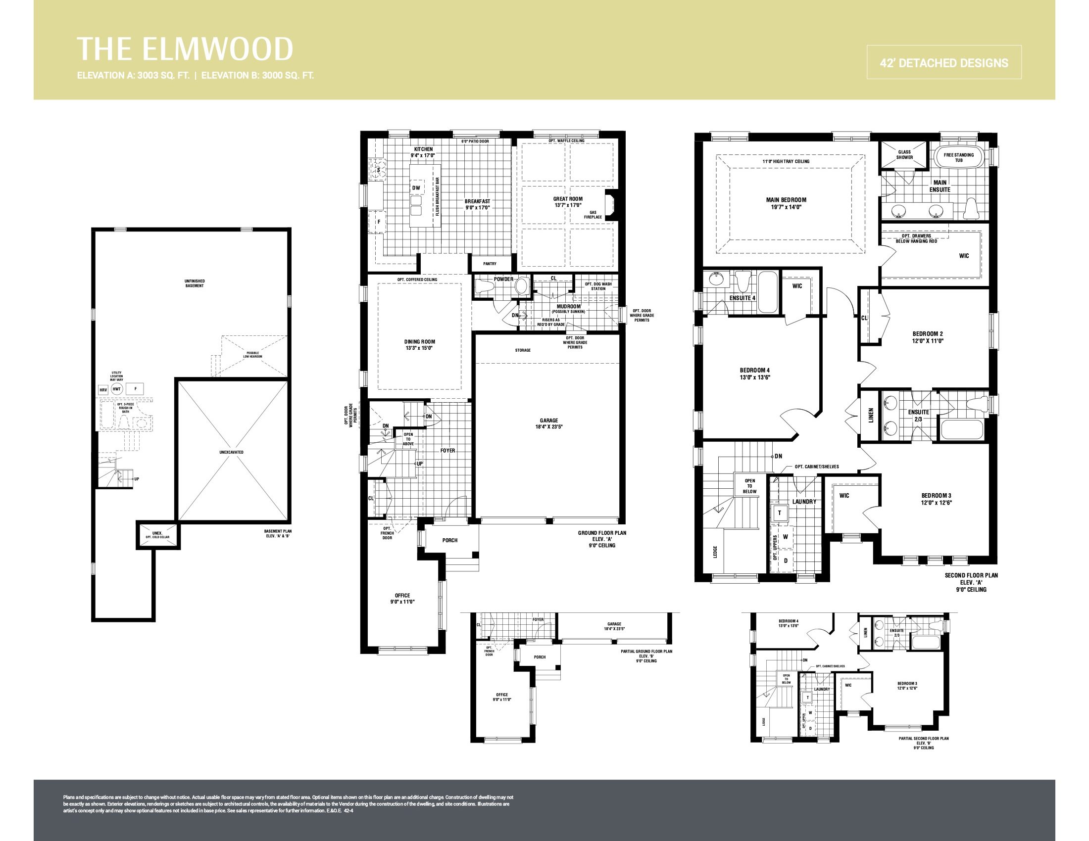 The Elmwood floor plan
