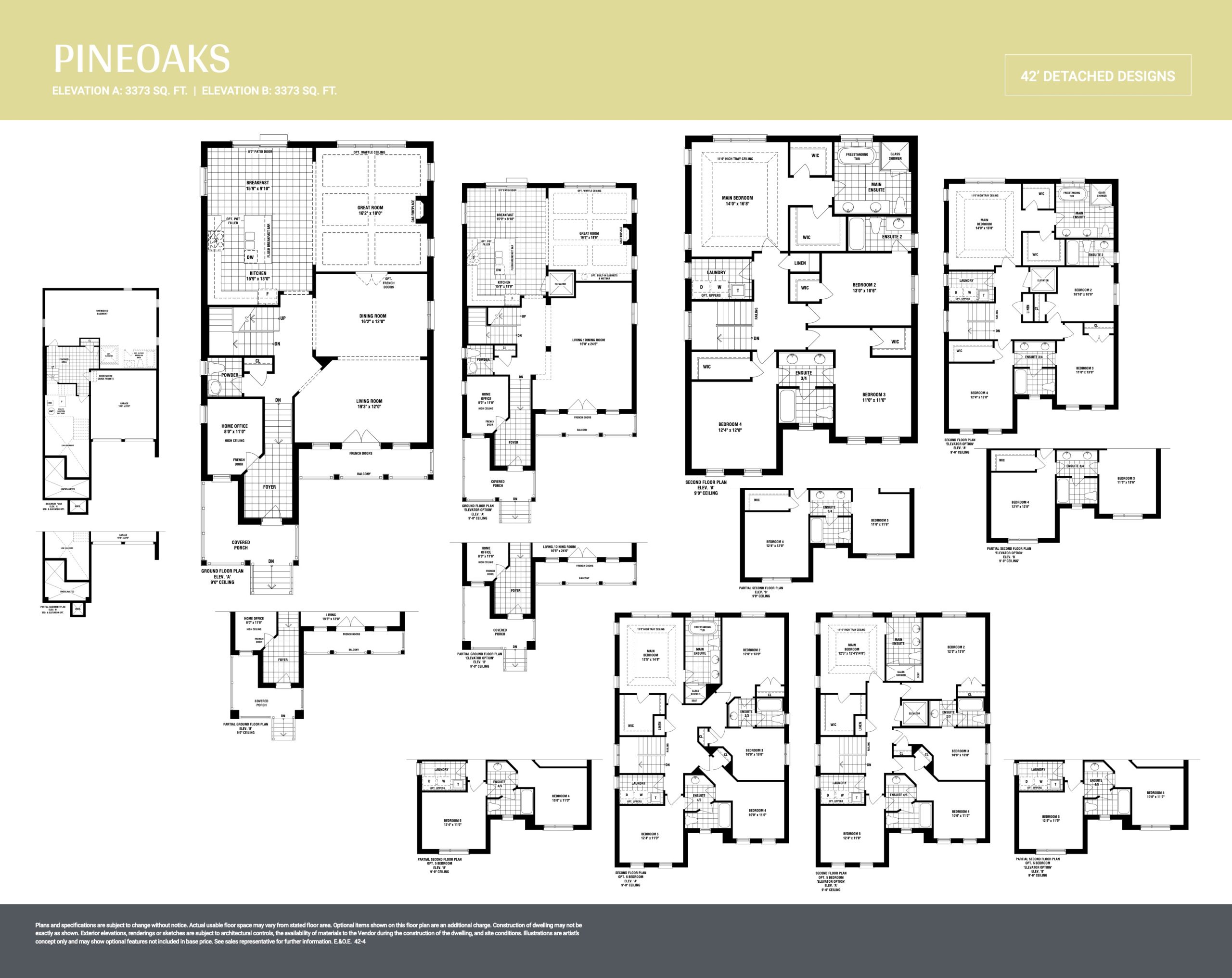 Pineoaks floor plan