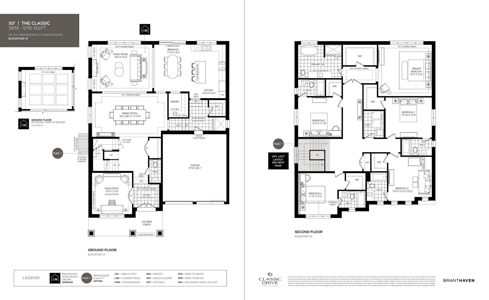 The Classic floor plan