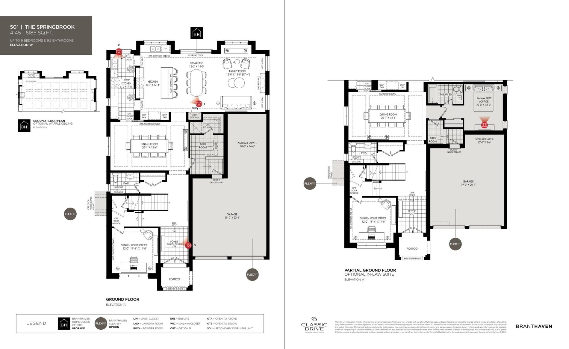 The Springbrook floor plan
