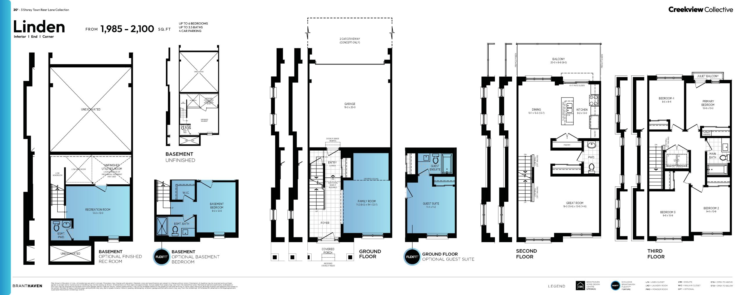Linden floor plan