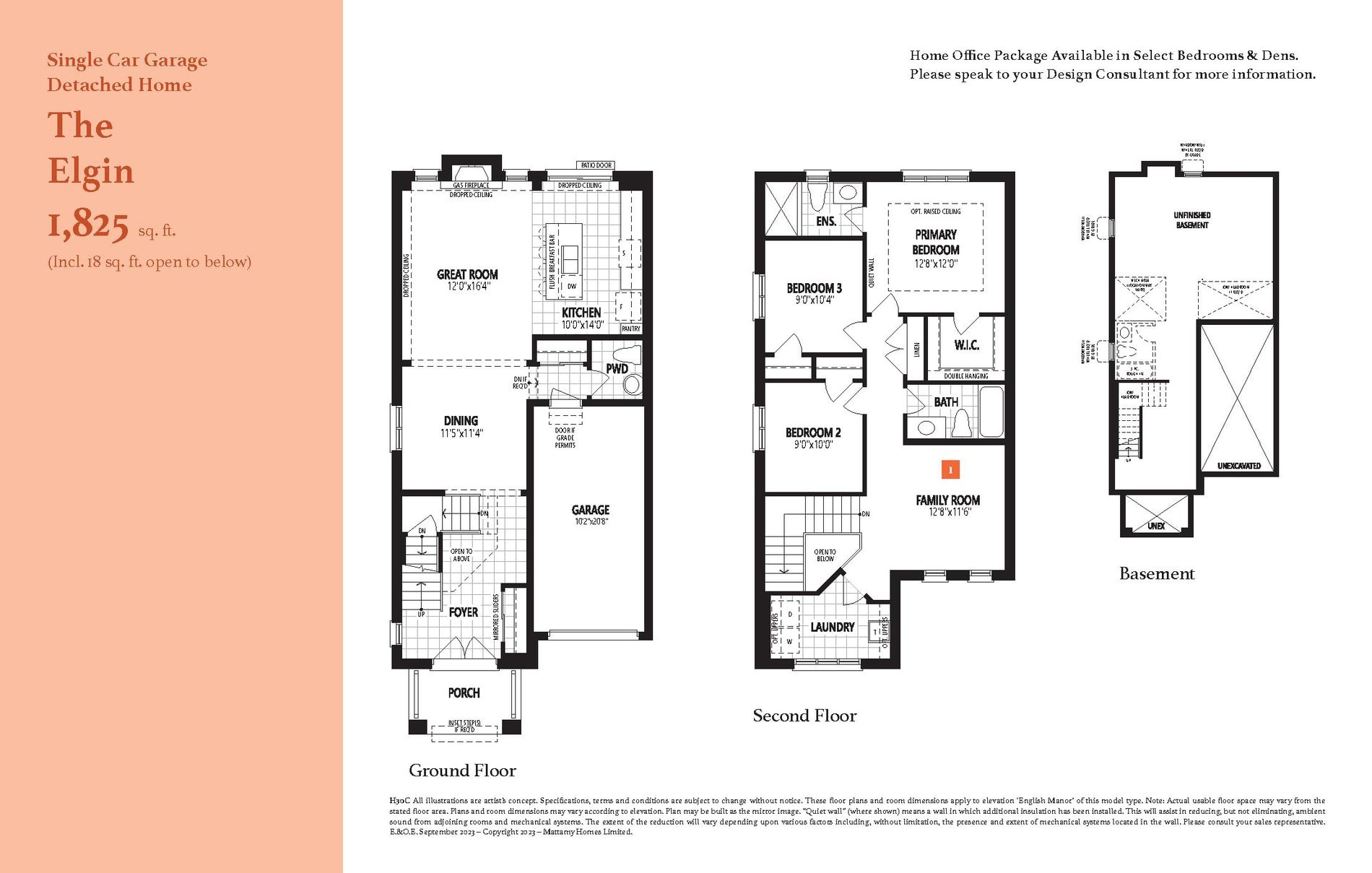 The Elgin floor plan