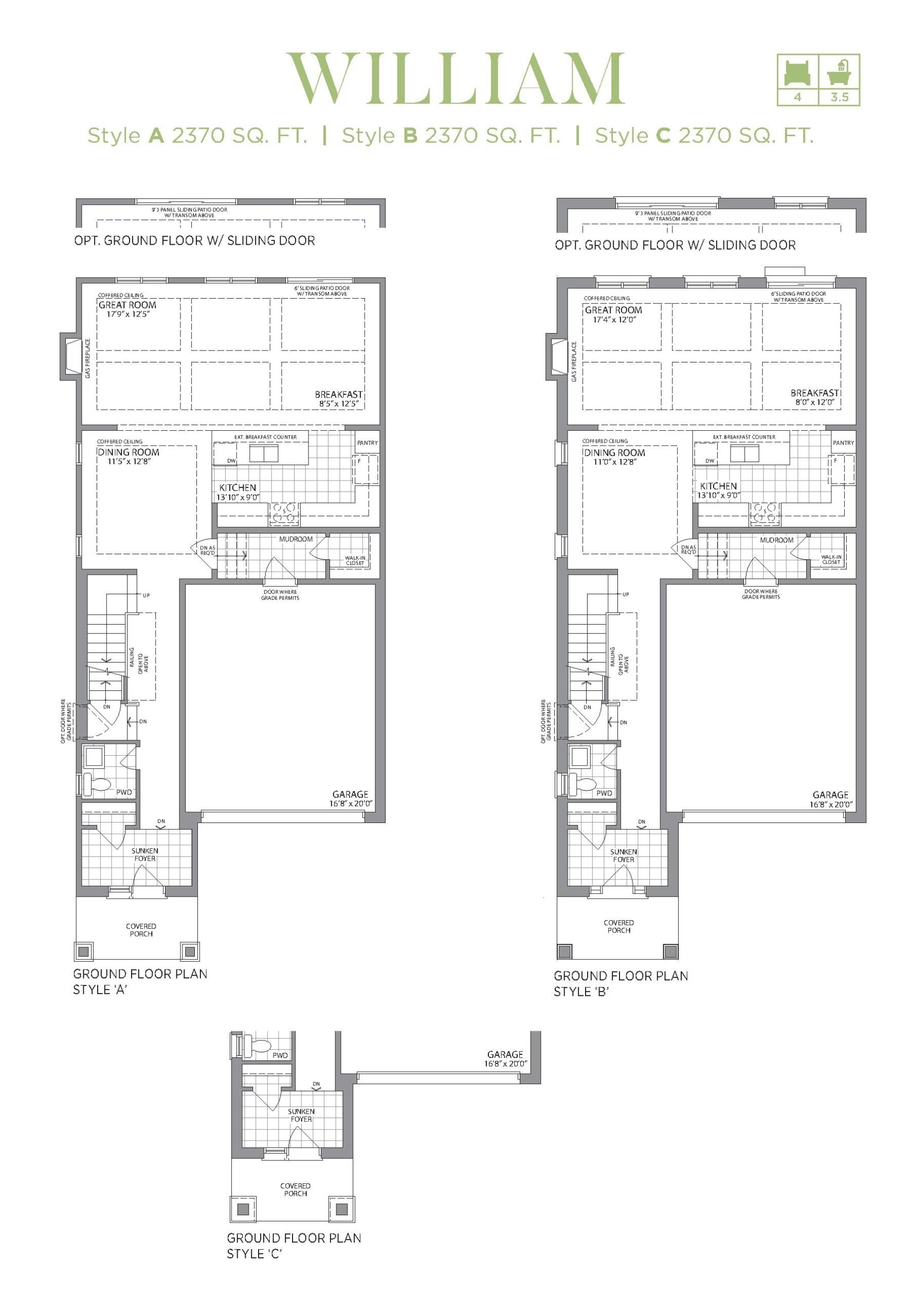 William floor plan