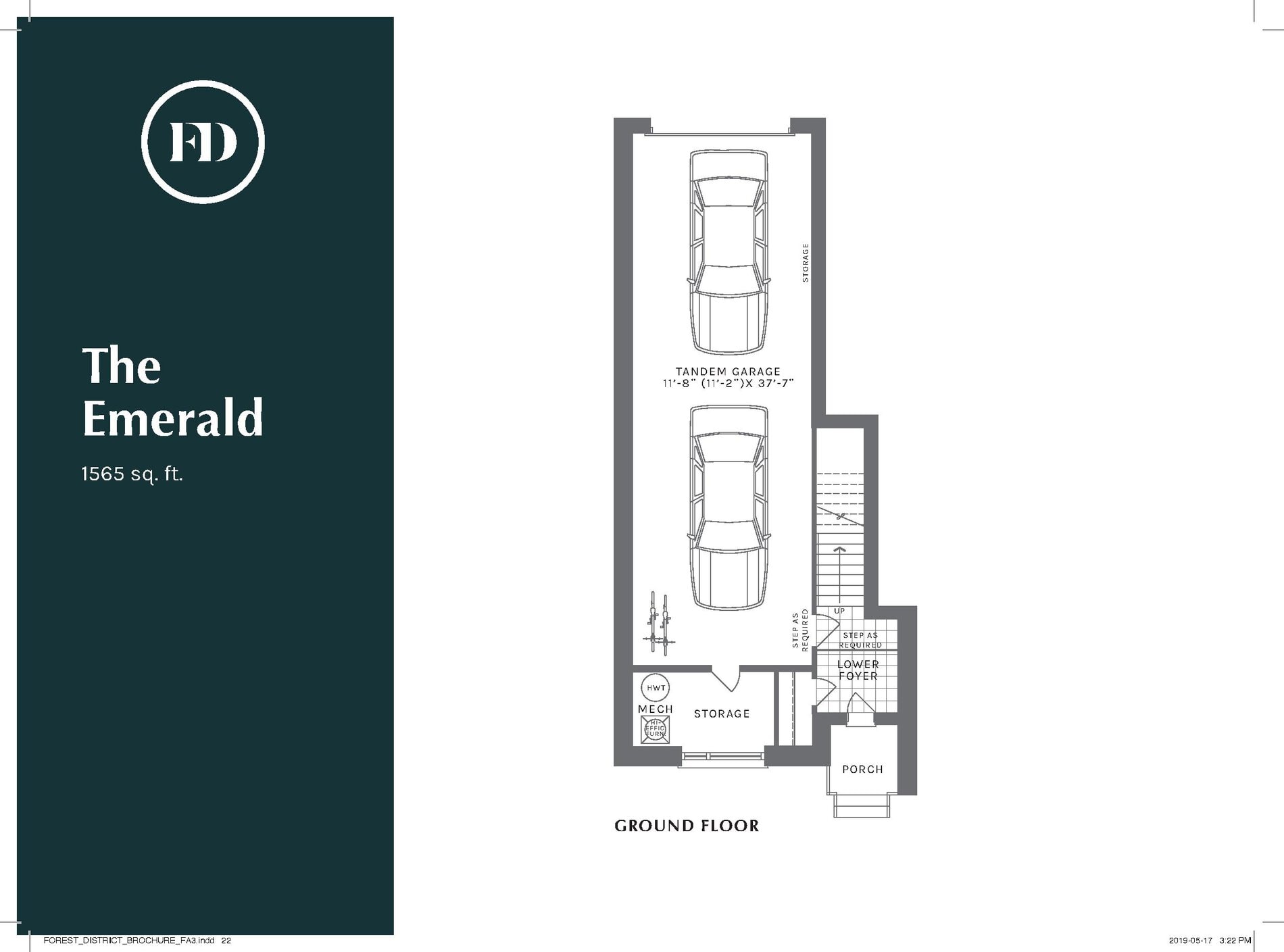 The Emerald floor plan