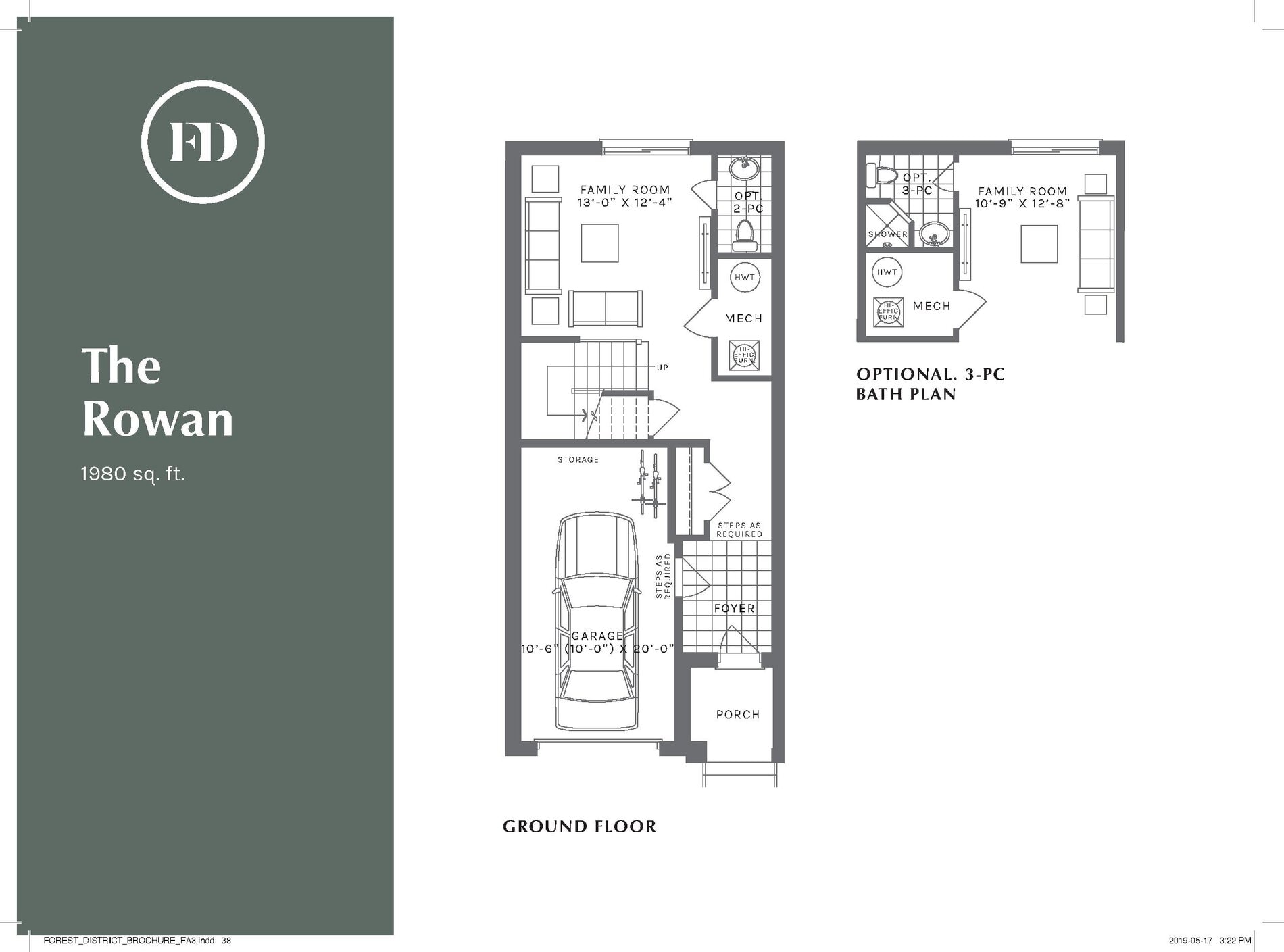 The Rowan floor plan