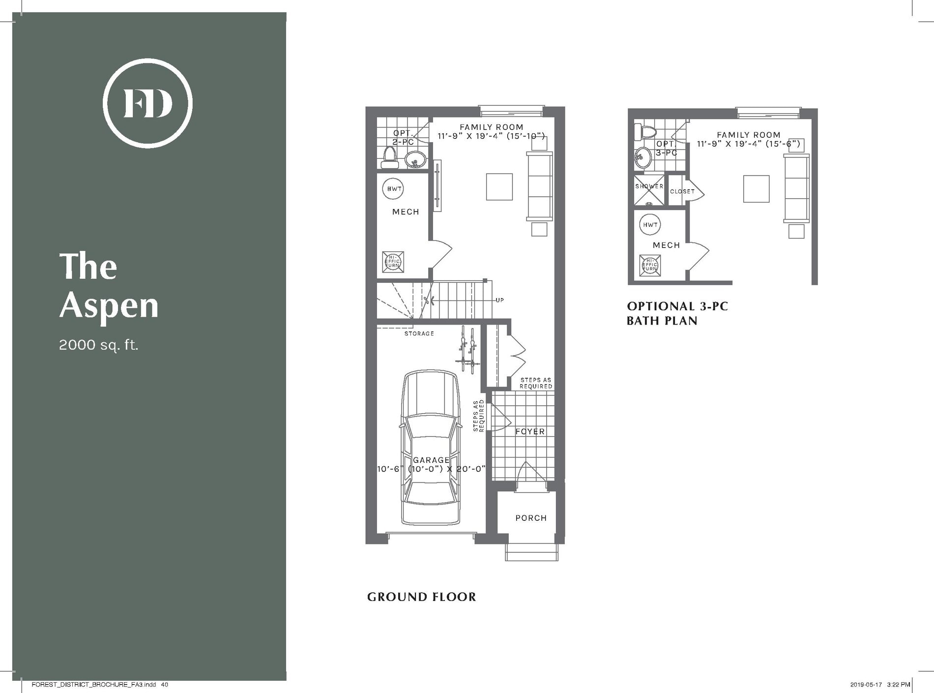 The Aspen floor plan