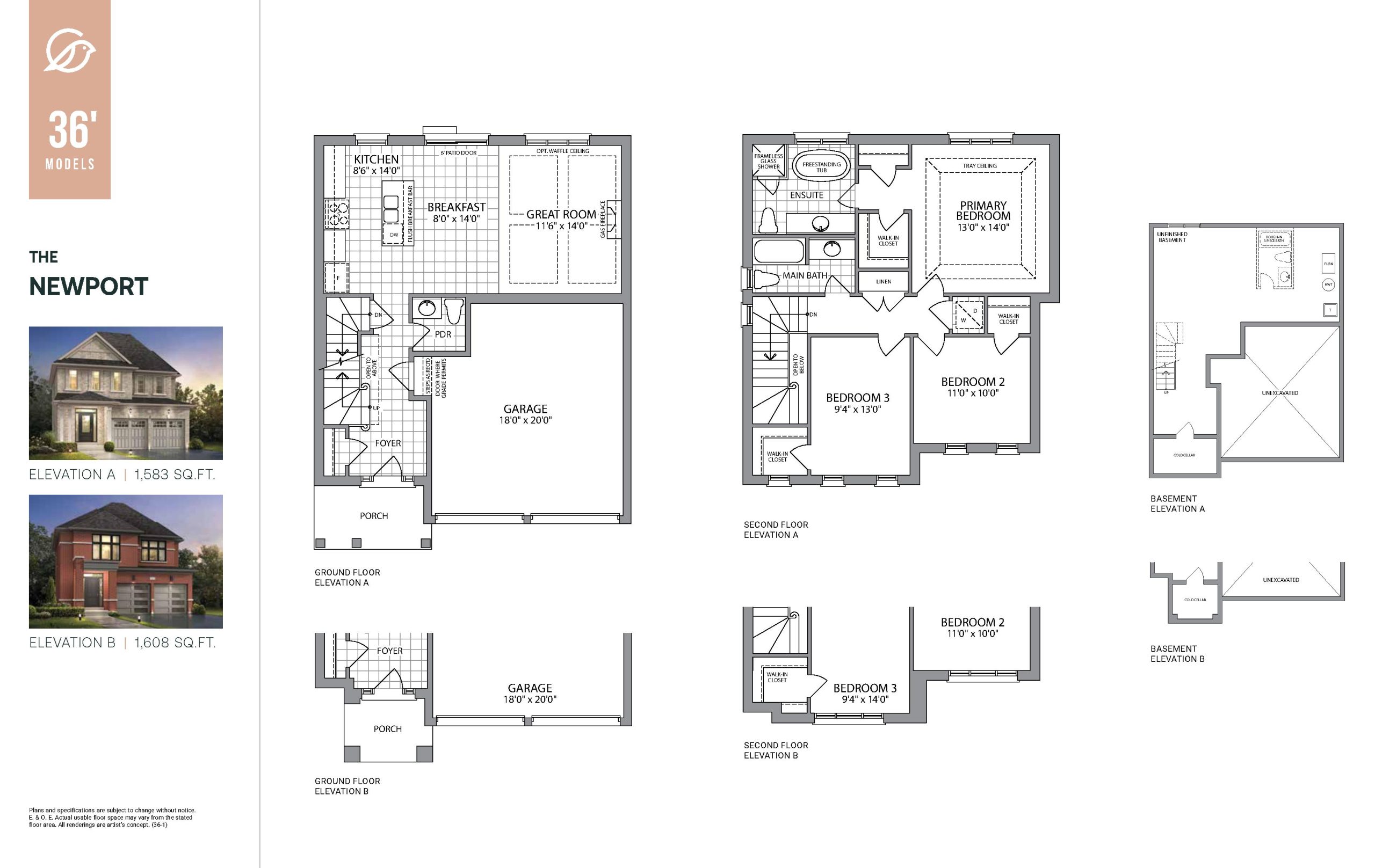 The Newport floor plan