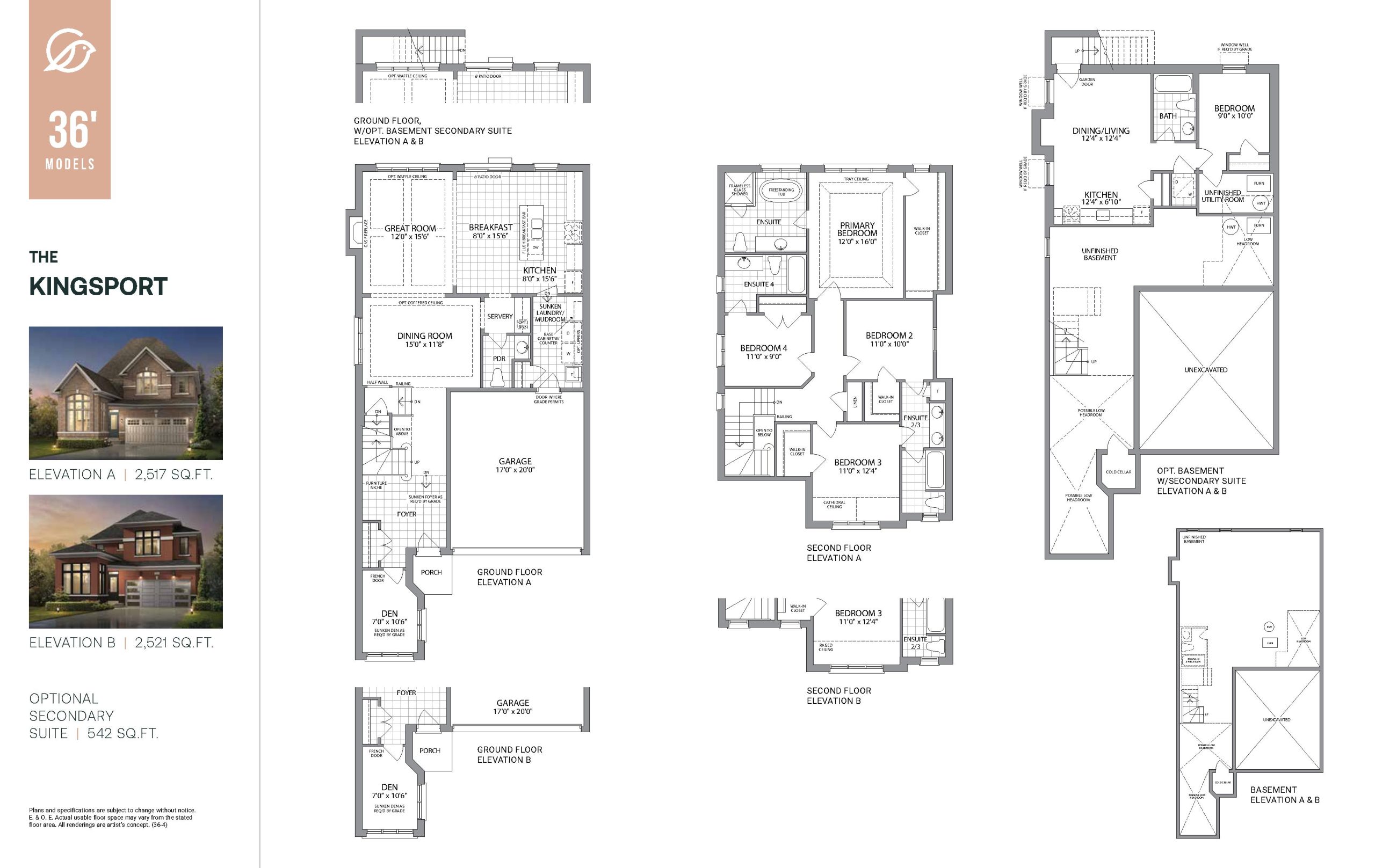 The Kingsport floor plan