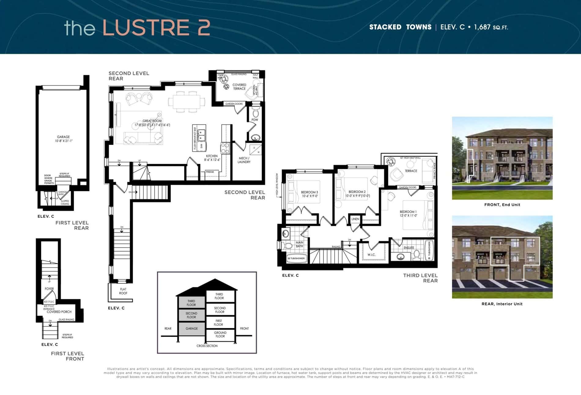 The Lustre 2 floor plan