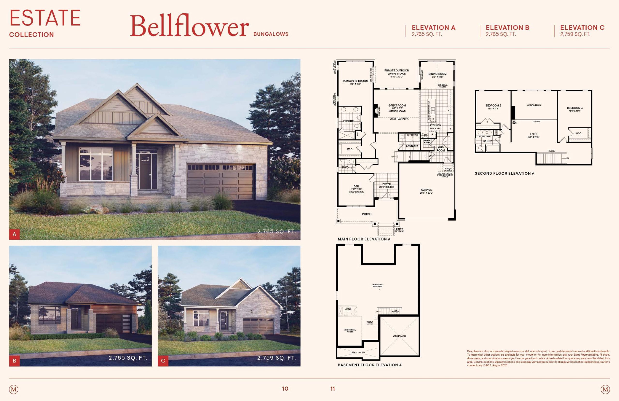 Bellflower (Estate Collection) floor plan