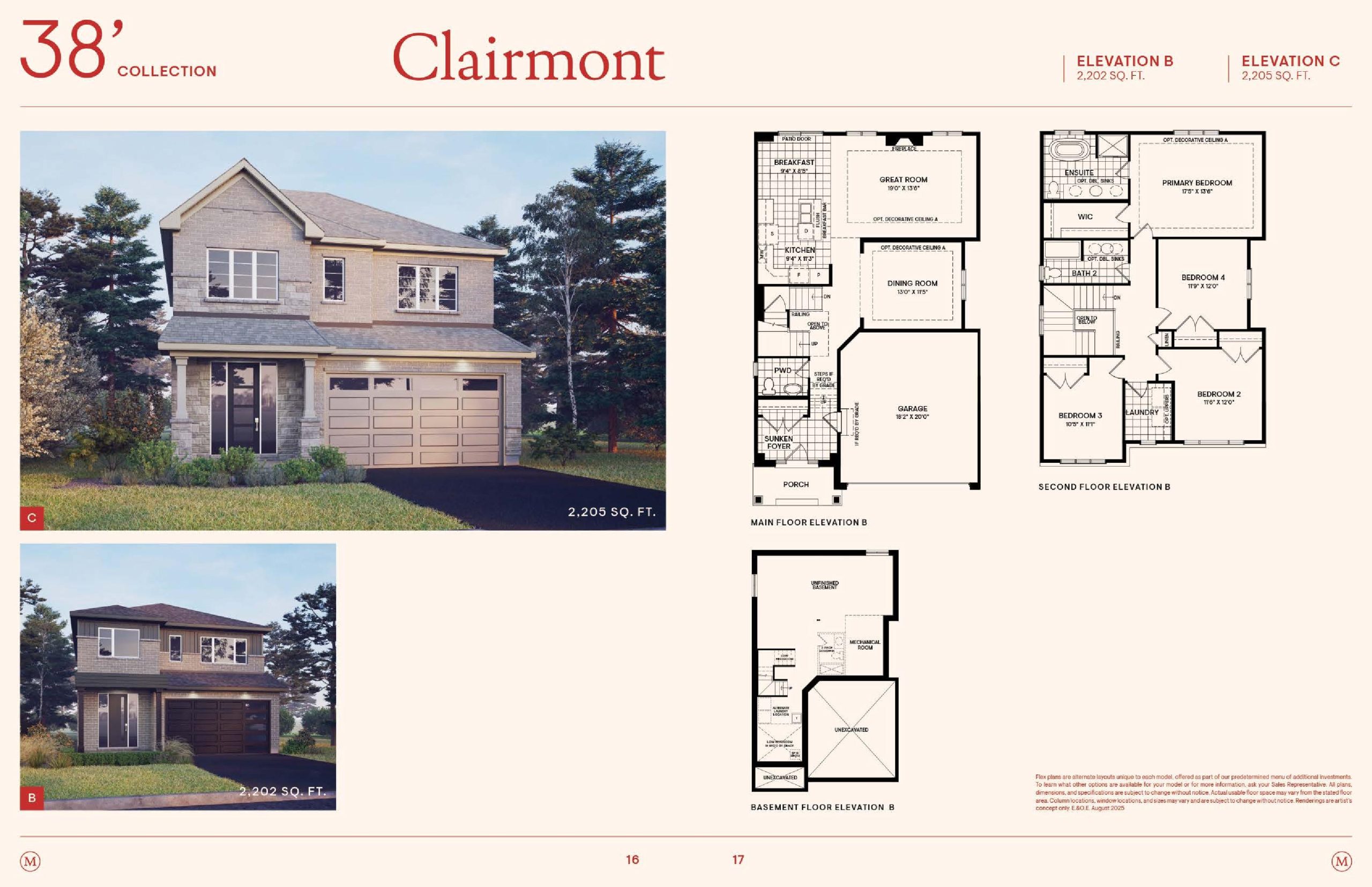 Clairmont floor plan