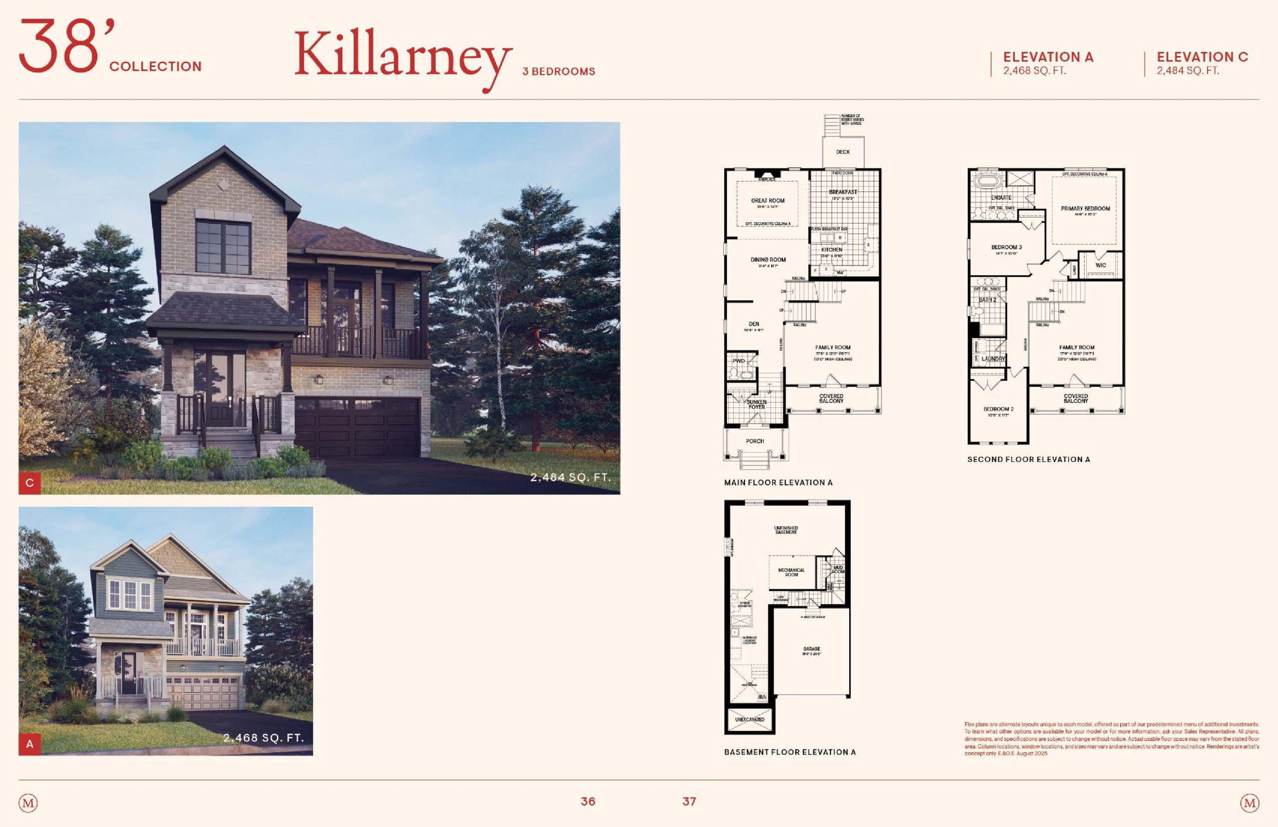 Killarney (3 Bed) floor plan