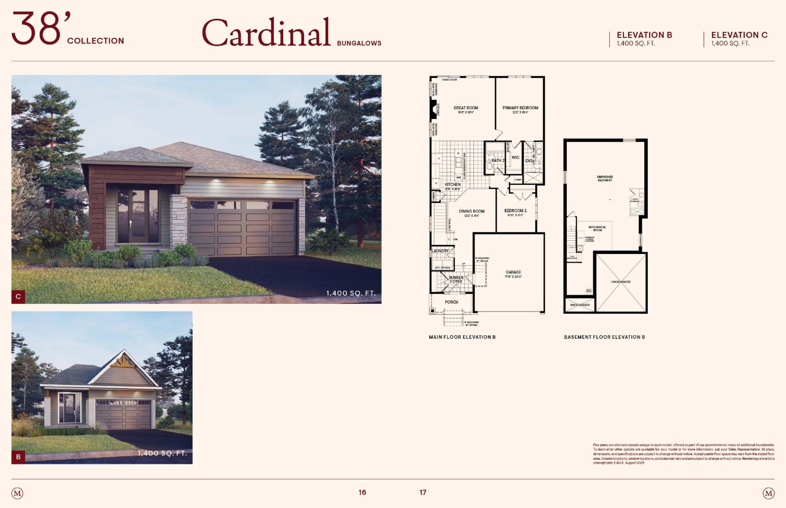 Cardinal floor plan